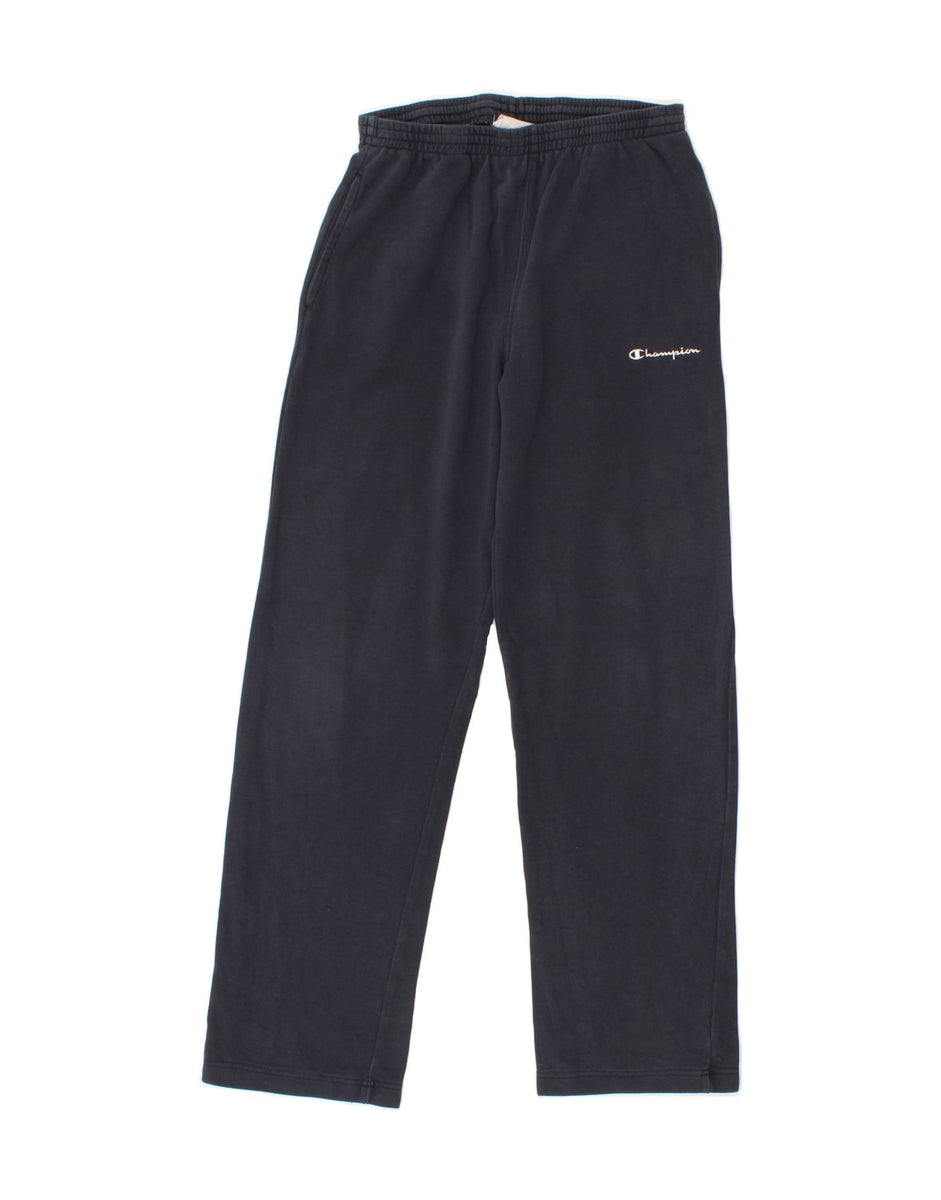 Pantaloni tuta da bambino CHAMPION 13 14 anni in cotone blu navy