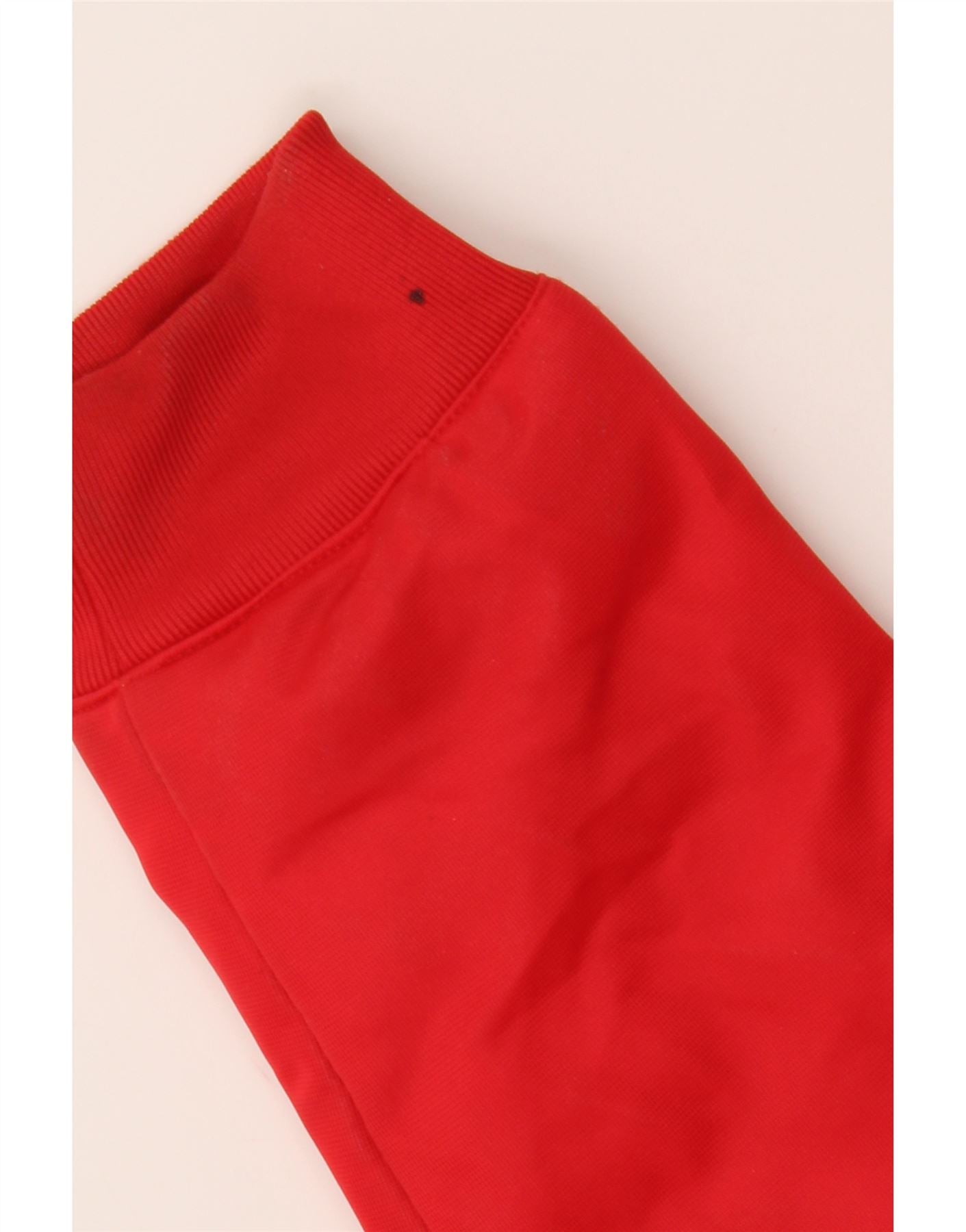ADIDAS Womens Hooded Bomber Padded Jacket UK 8 Small Red Polyester Vintage Adidas and Second-Hand Adidas from Messina Hembry
