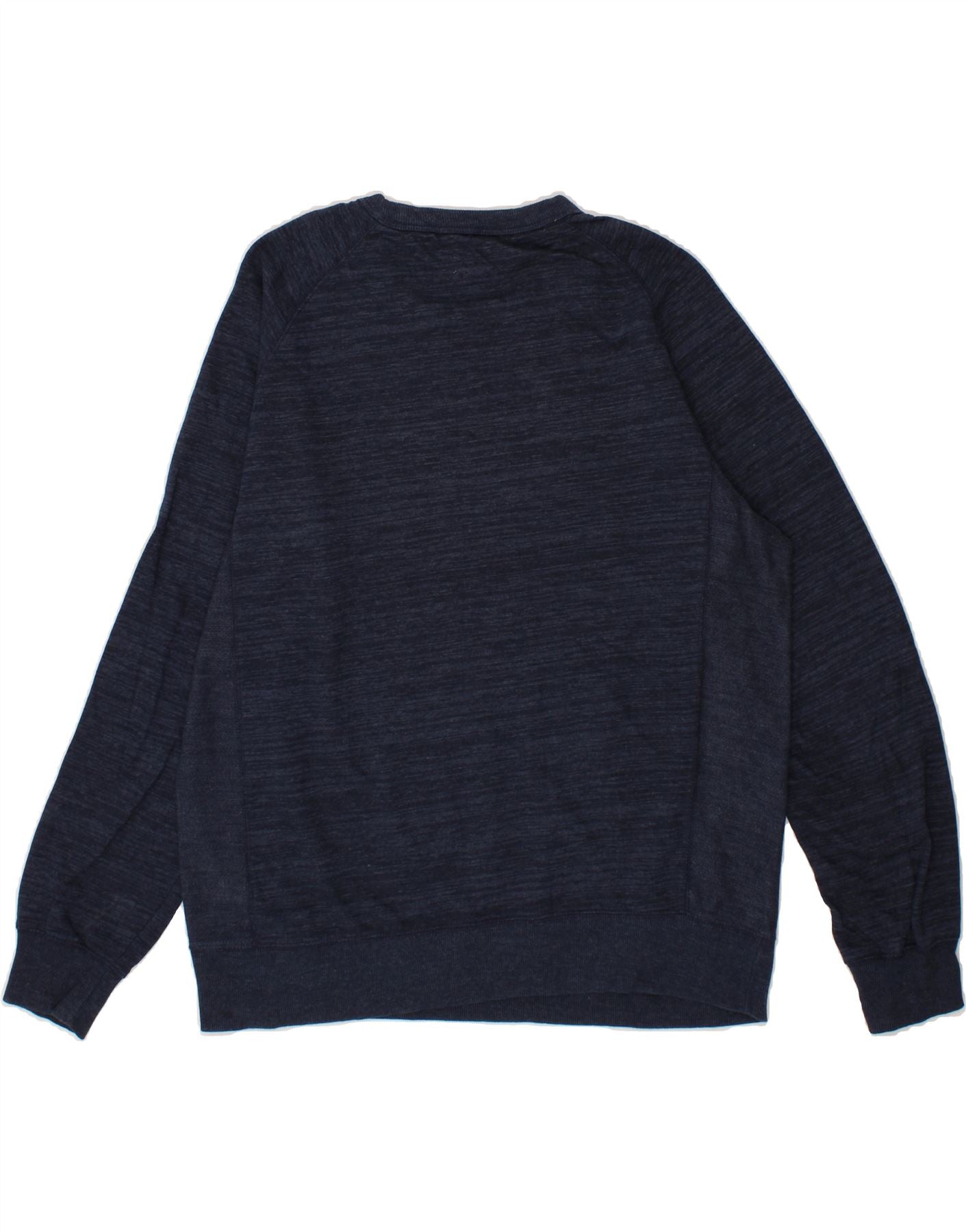 CHAMPION Mens Sweatshirt Jumper XL Navy Blue Flecked Cotton Vintage Champion and Second-Hand Champion from Messina Hembry