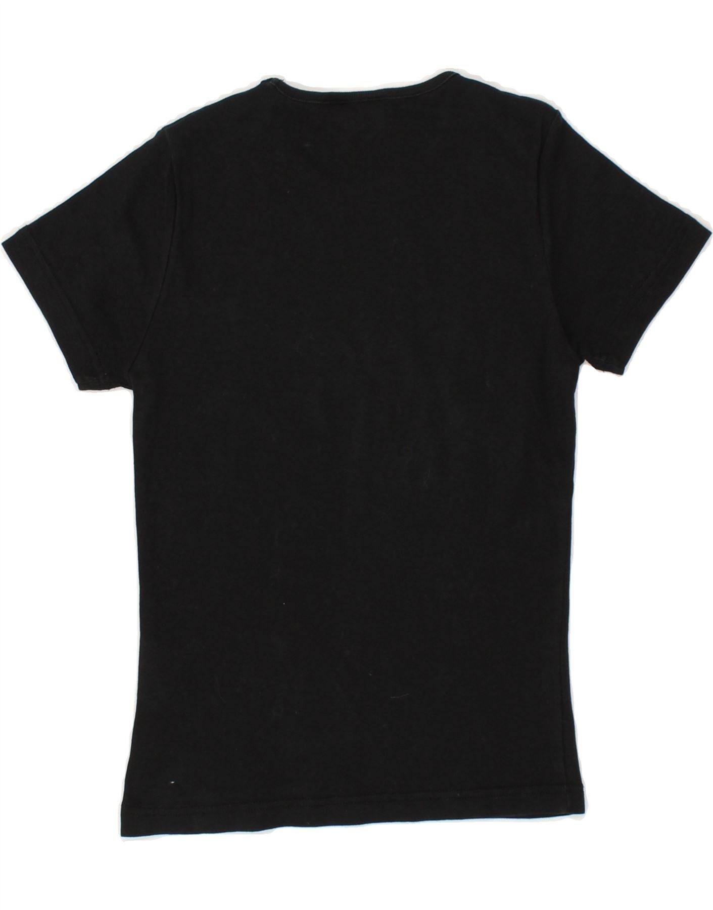 LEE Girls Graphic T-Shirt Top 11-12 Years Black Cotton | Vintage Lee | Thrift | Second-Hand Lee | Used Clothing | Messina Hembry