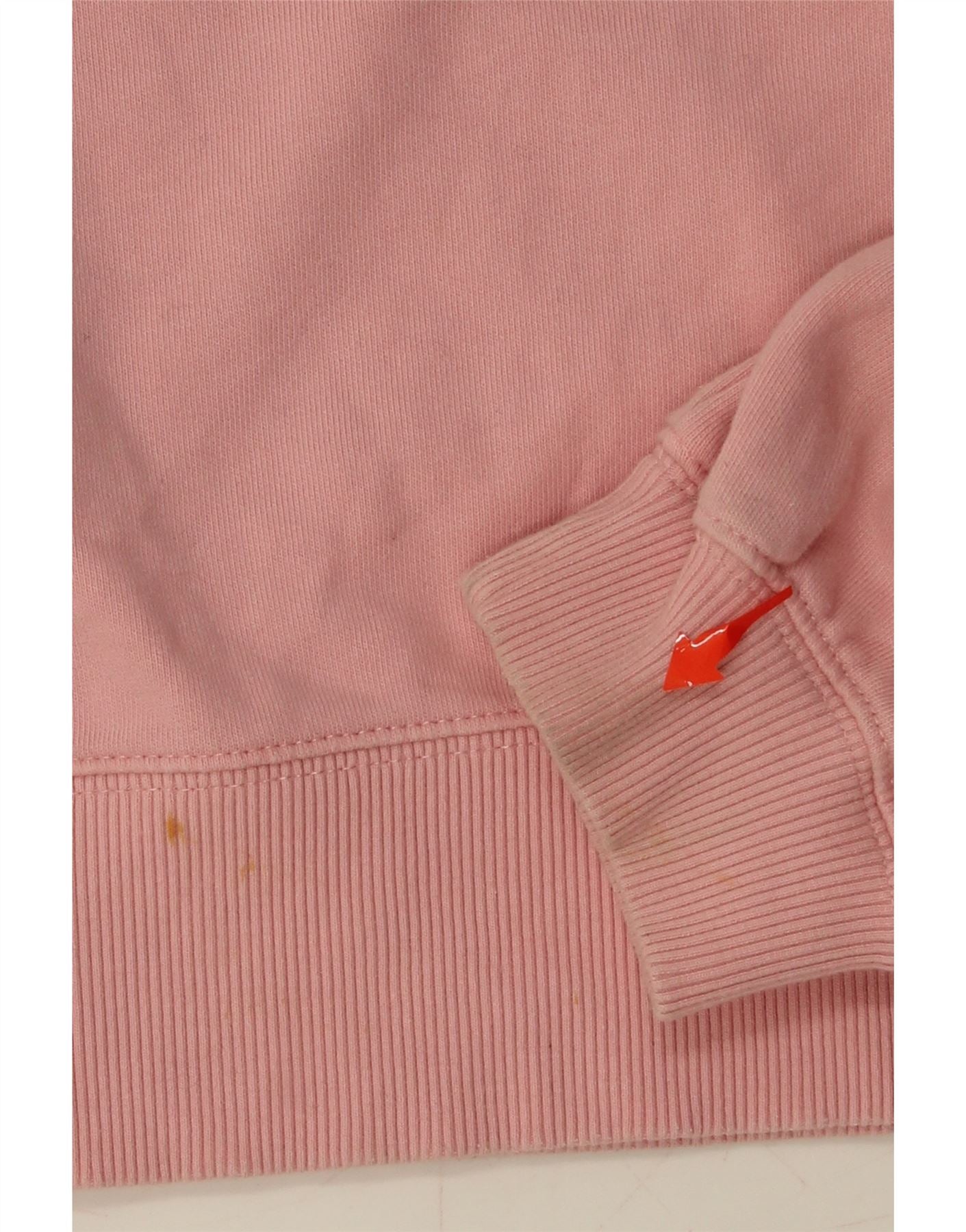 CHAMPION Womens Crop Graphic Sweatshirt Jumper UK 18 XL Pink Cotton Vintage Champion and Second-Hand Champion from Messina Hembry