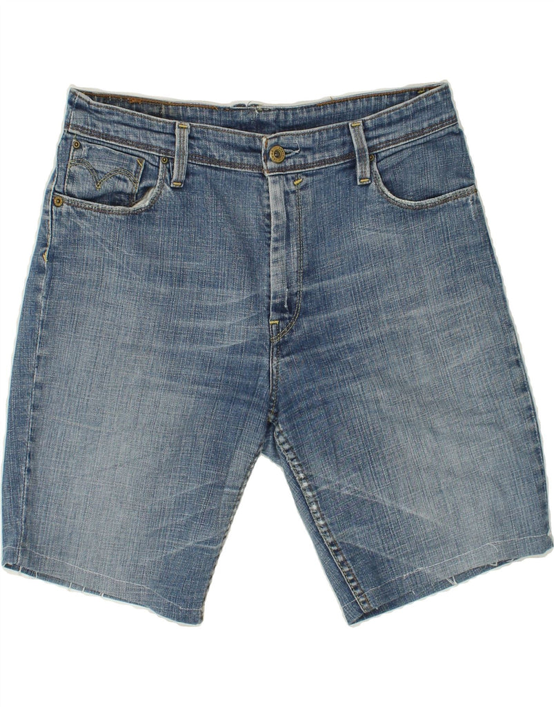 LEVI'S Mens Denim Shorts W32 Medium Blue | Vintage Levi's | Thrift | Second-Hand Levi's | Used Clothing | Messina Hembry 
