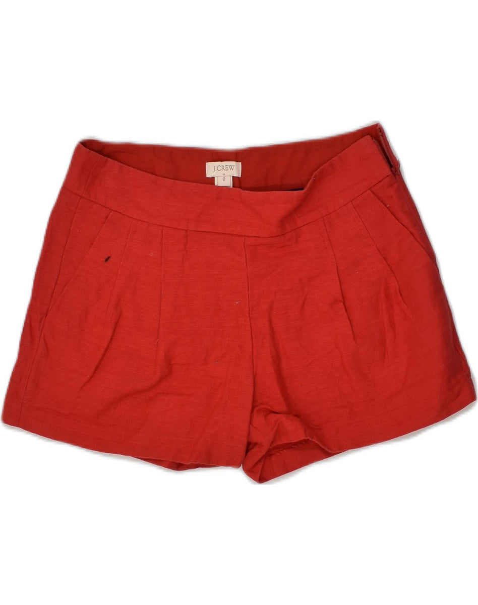 J crew red sales shorts