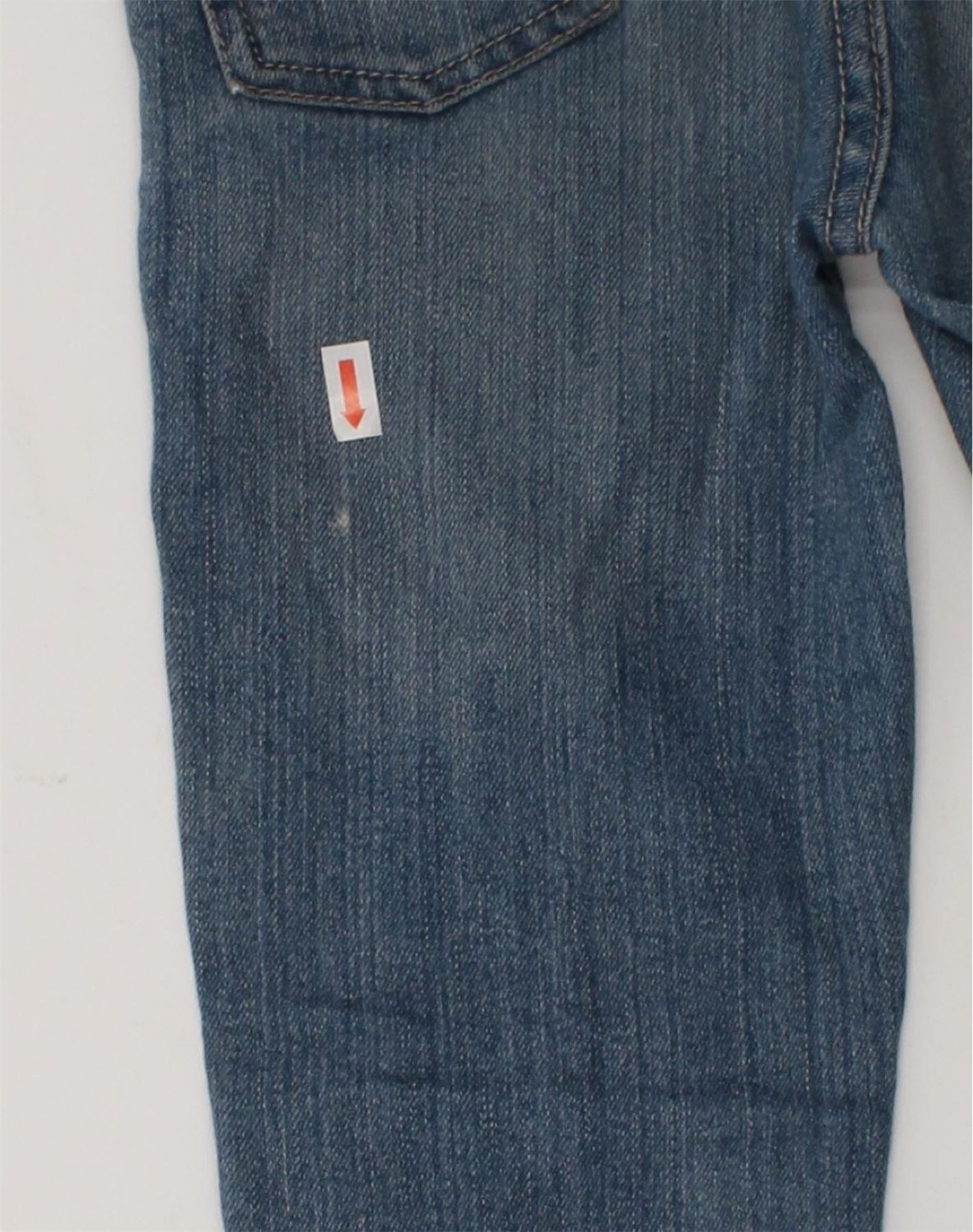 LEVI'S Girls Boyfriend Straight Jeans 4-5 Years W22 L19 Blue Cotton | Vintage Levi's | Thrift | Second-Hand Levi's | Used Clothing | Messina Hembry