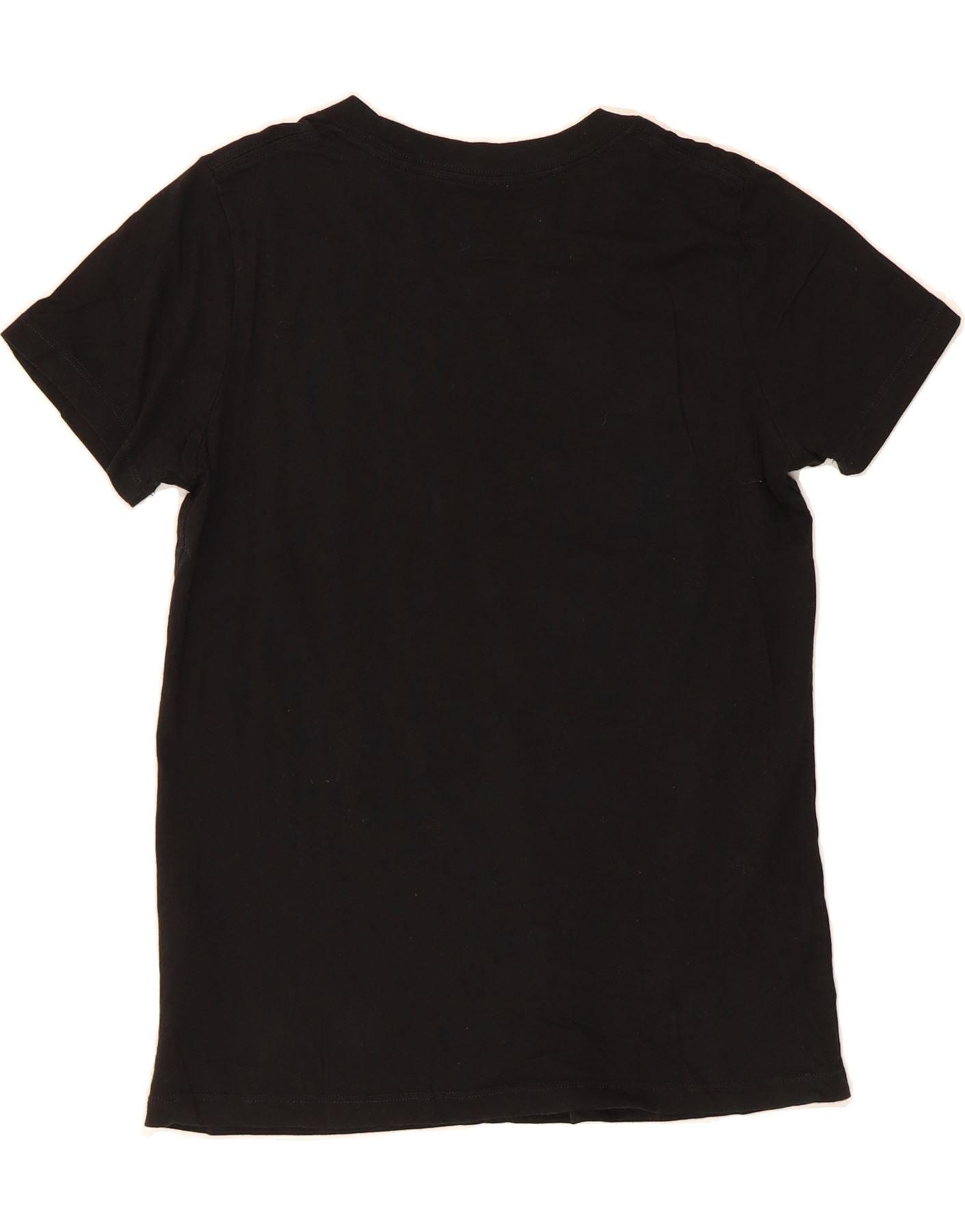 CONVERSE Womens Chuck Taylor Graphic T-Shirt Top UK 10 Small Black Vintage Converse and Second-Hand Converse from Messina Hembry