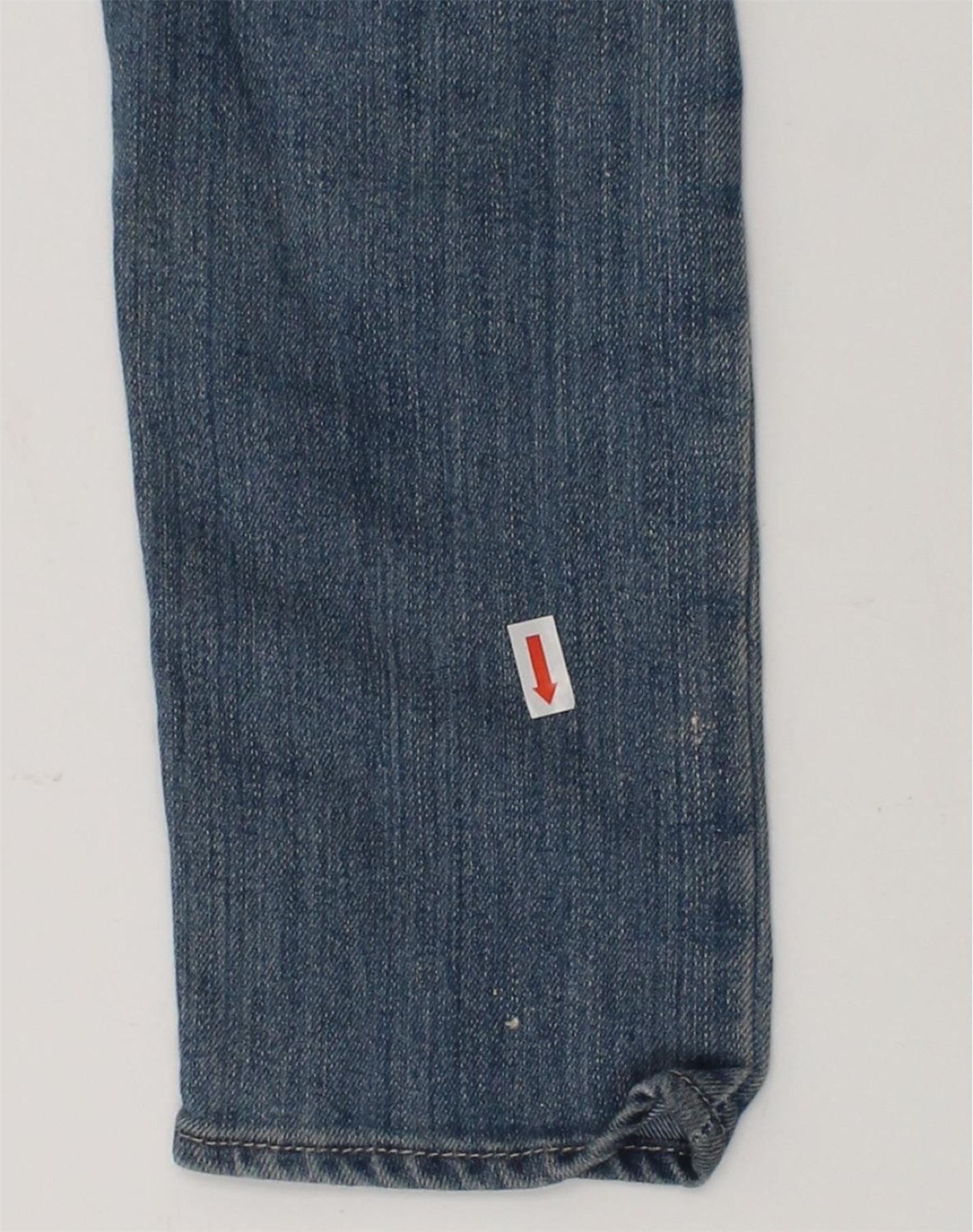 LEVI'S Girls Boyfriend Straight Jeans 4-5 Years W22 L19 Blue Cotton | Vintage Levi's | Thrift | Second-Hand Levi's | Used Clothing | Messina Hembry