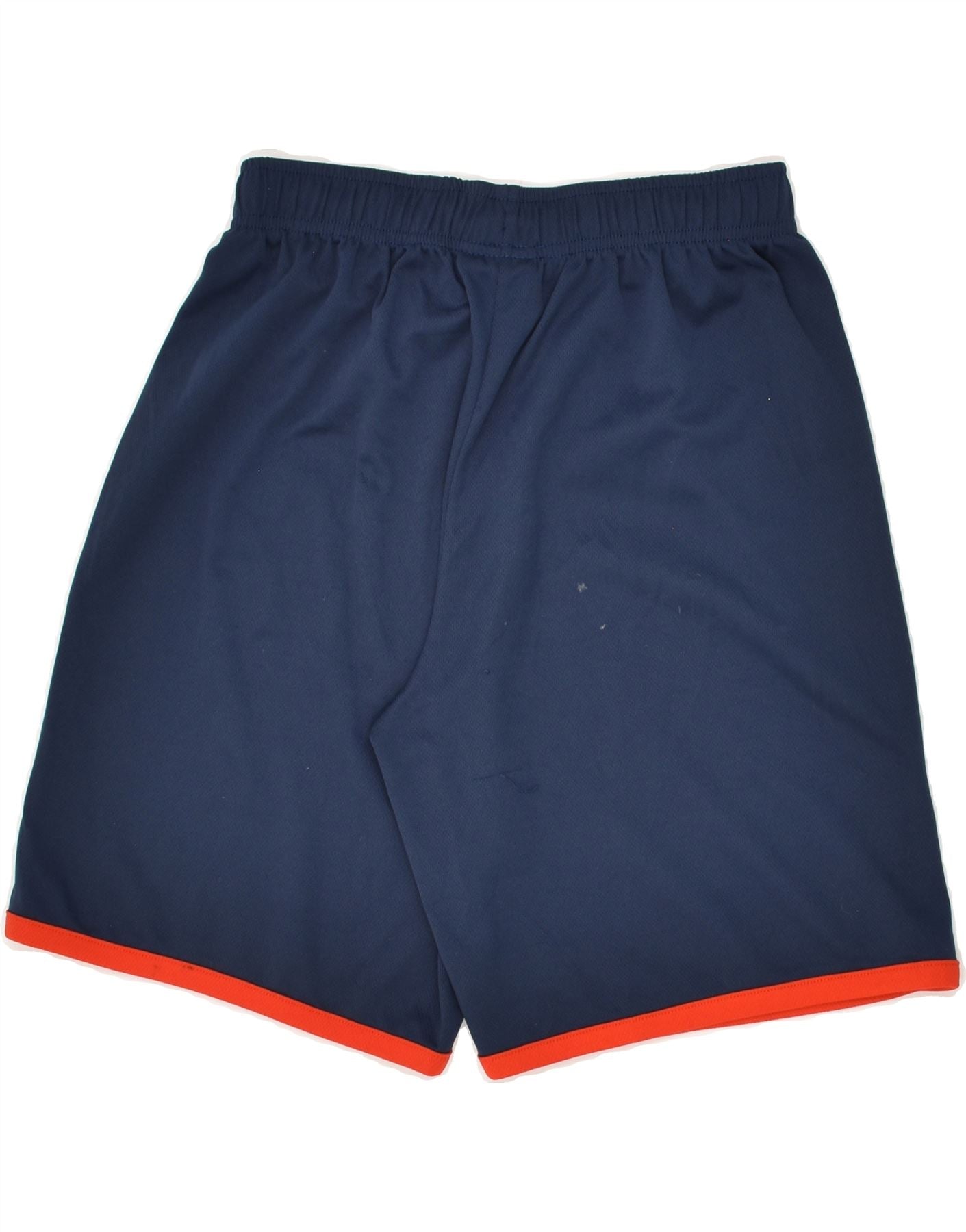 CHAMPION Boys Sport Shorts 11-12 Years Large Navy Blue Polyester | Vintage Champion | Thrift | Second-Hand Champion | Used Clothing | Messina Hembry