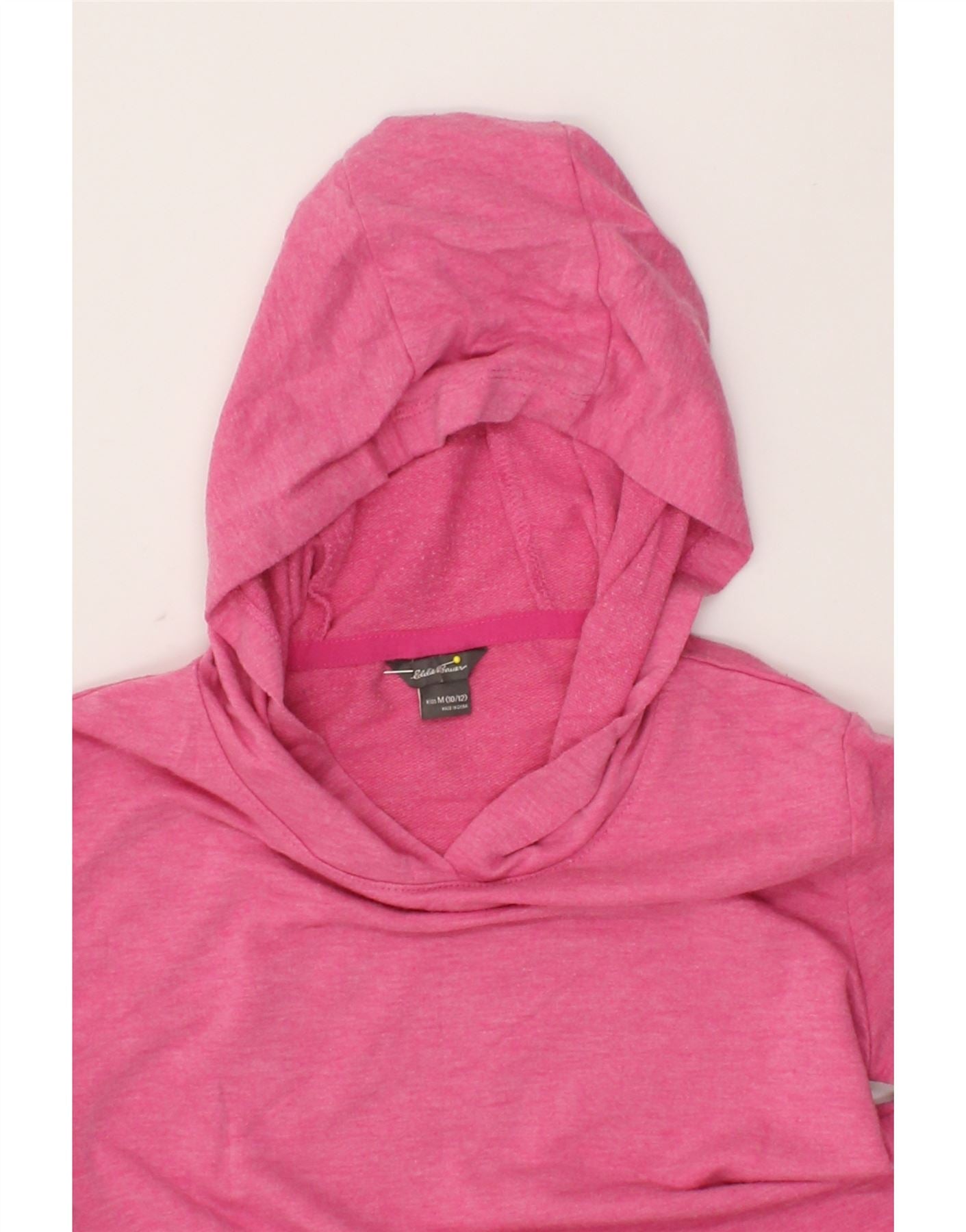 EDDIE BAUER Girls Hoodie Jumper 10-11 Years Medium Pink Vintage Eddie Bauer and Second-Hand Eddie Bauer from Messina Hembry