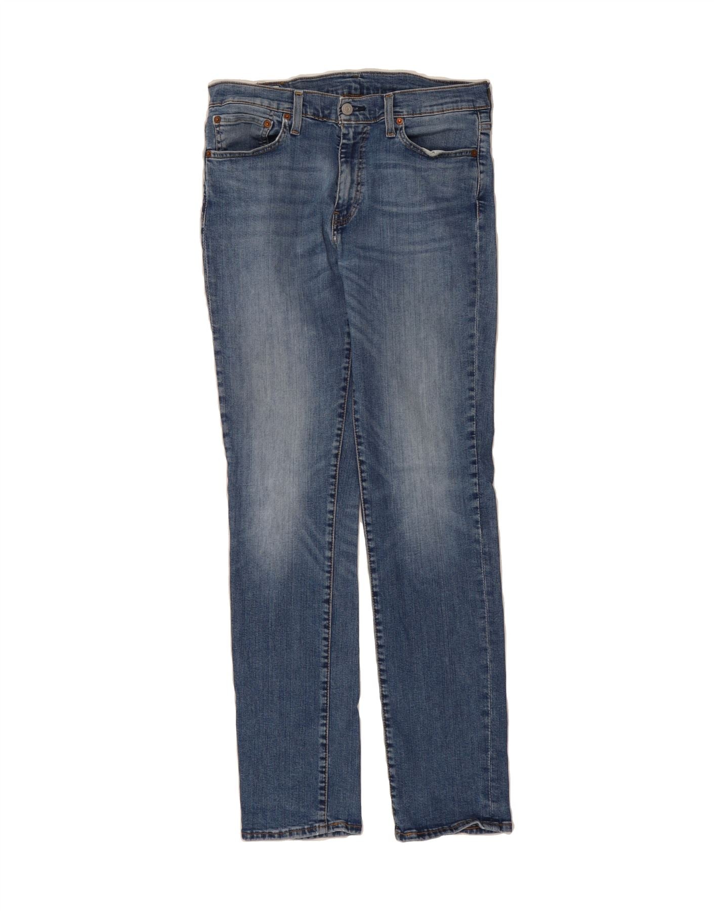 LEVI'S Mens 511 Slim Jeans W33 L34 Blue Cotton Vintage Levi's and Second-Hand Levi's from Messina Hembry