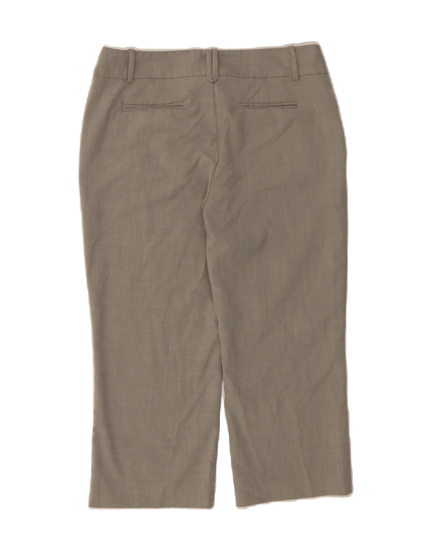 MOSSIMO Womens Straight Capri Trousers US 6 Medium W30 L20 Grey Polyester Vintage Mossimo and Second-Hand Mossimo from Messina Hembry
