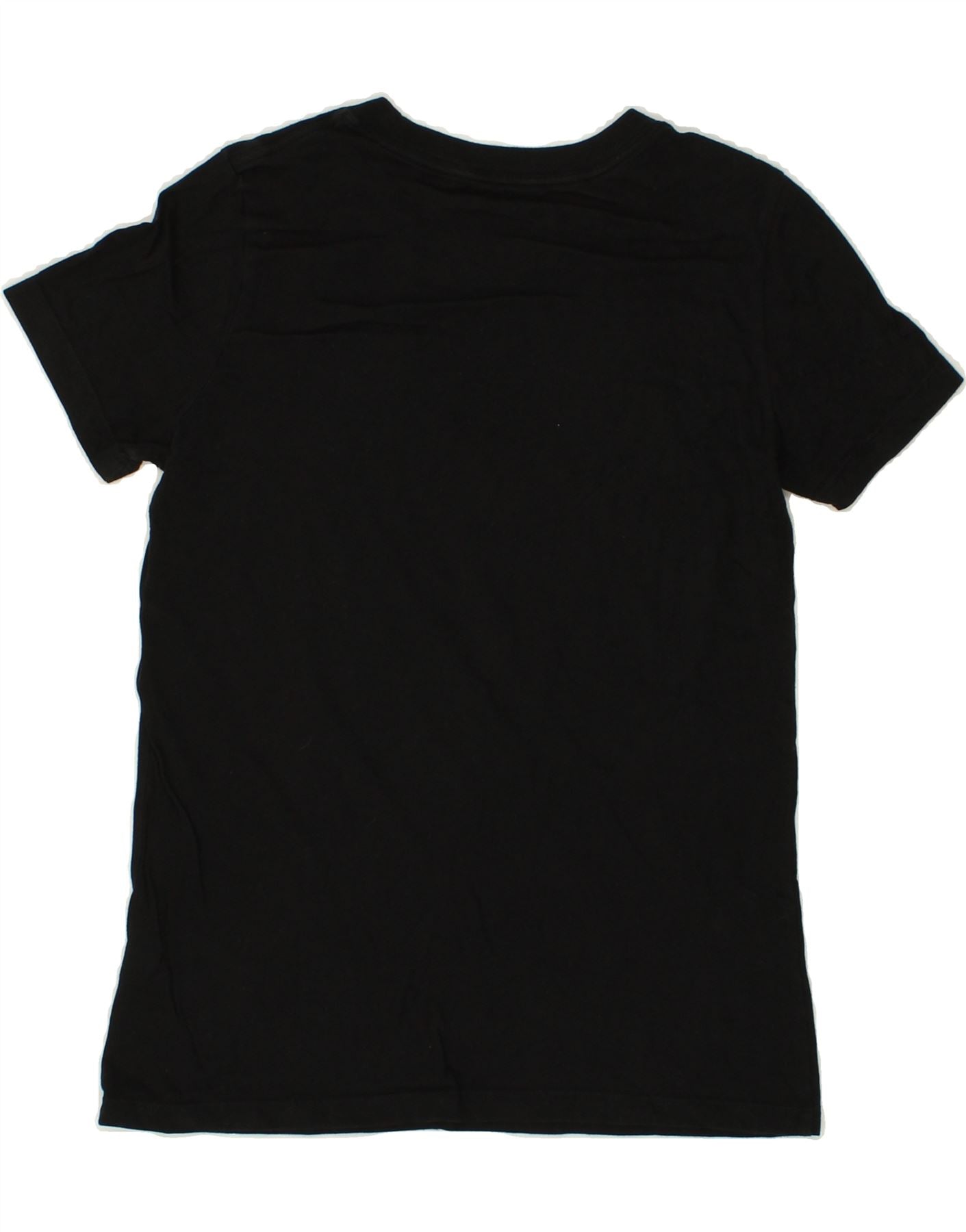 CONVERSE Womens Classic Fit Graphic T-Shirt Top UK 6 XS Black | Vintage Converse | Thrift | Second-Hand Converse | Used Clothing | Messina Hembry