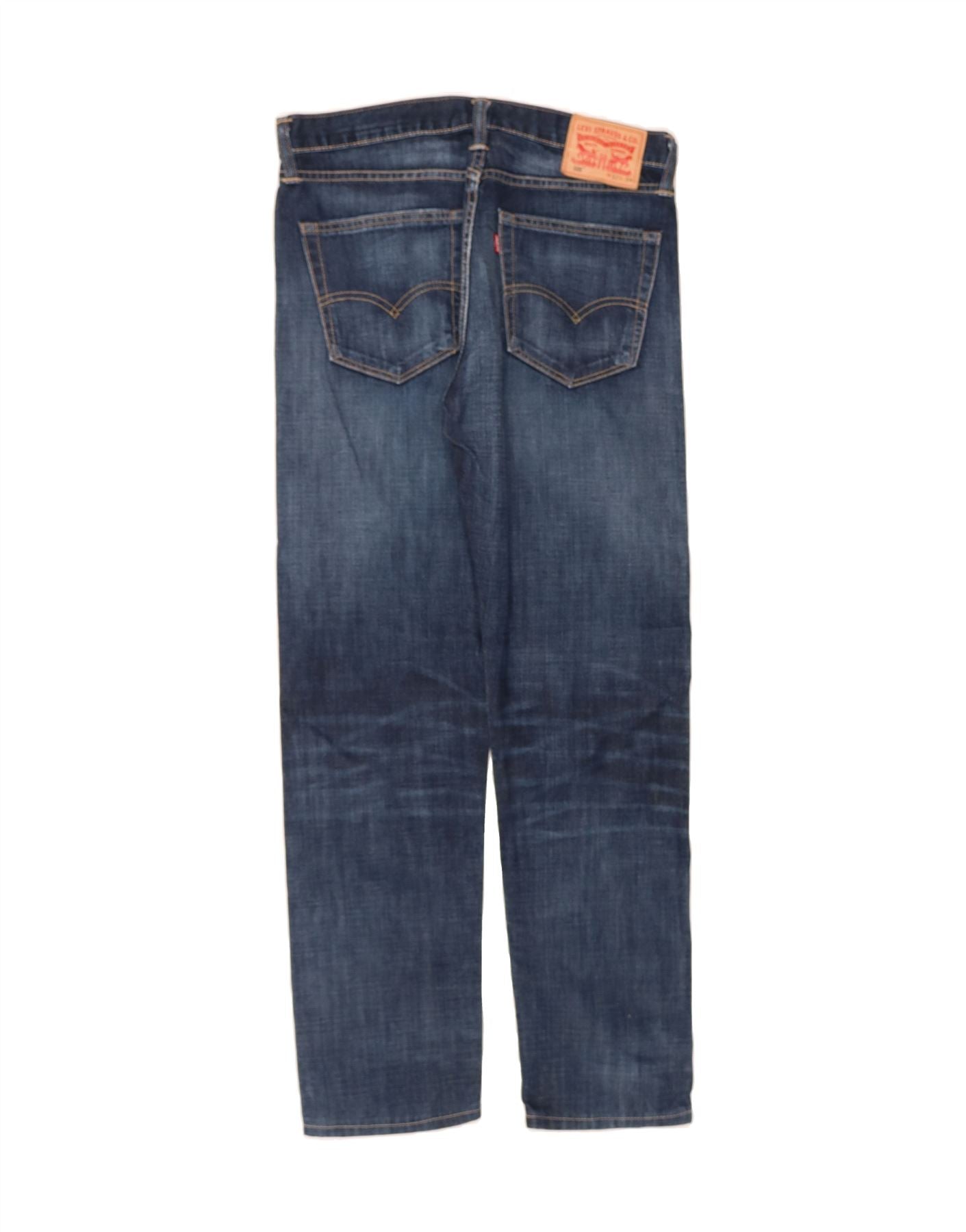 LEVI'S Mens 508 Tapered Jeans W32 L30 Navy Blue Cotton Vintage Levi's and Second-Hand Levi's from Messina Hembry