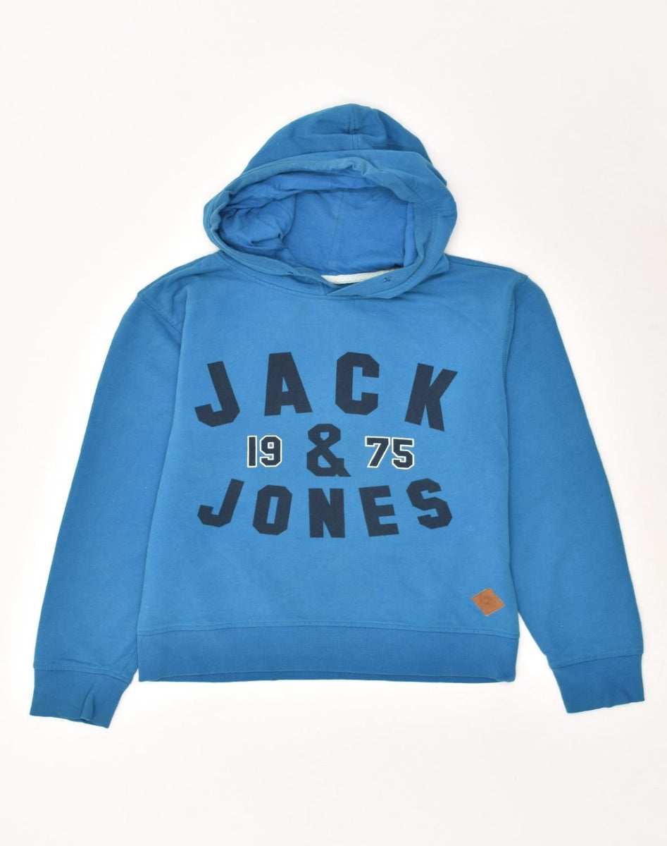 JACK & JONES Hombre Jersey De Cuello Redondo Medium Grey Colourblock Cotton, Ropa vintage y de segunda mano online