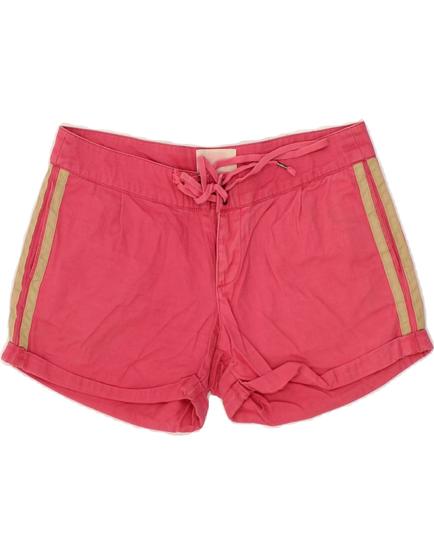 QUIKSILVER Womens Hot Pants W26 Small Pink Cotton Vintage Quiksilver and Second-Hand Quiksilver from Messina Hembry