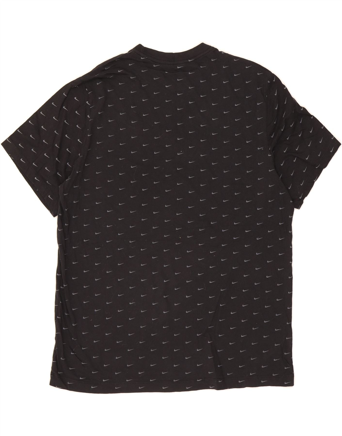 NIKE Mens Graphic T-Shirt Top XL Black Vintage Nike and Second-Hand Nike from Messina Hembry
