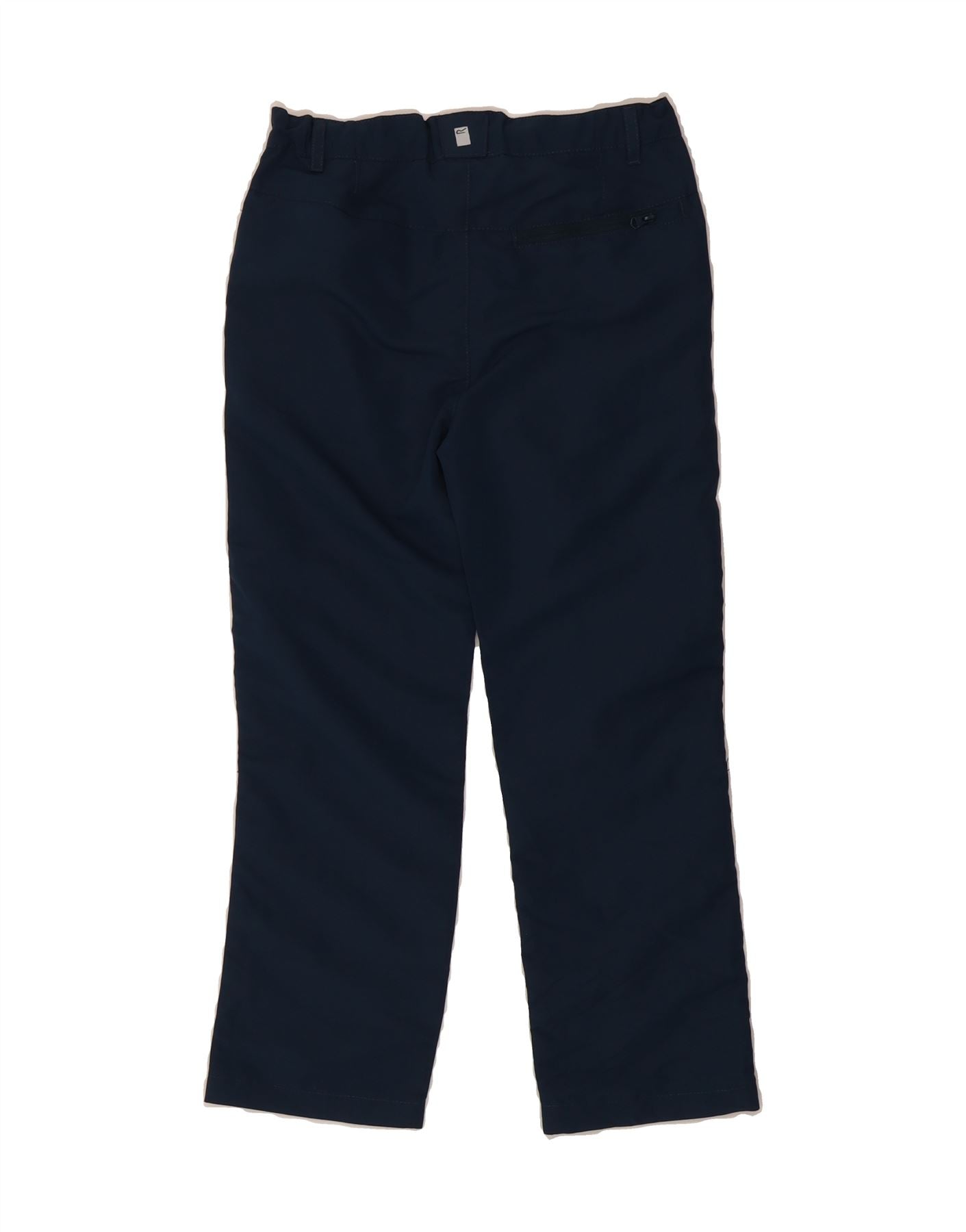 REGATTA Boys Straight Windbreaker Trousers 9-10 Years W28 L22 Blue Vintage Regatta and Second-Hand Regatta from Messina Hembry