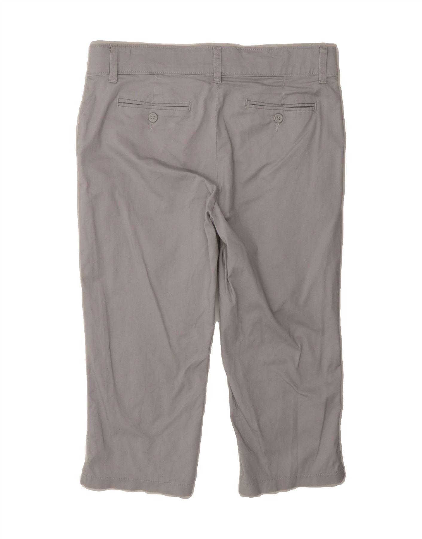 LEE Womens Tapered Capri Trousers W33 L20 Grey Vintage Lee and Second-Hand Lee from Messina Hembry