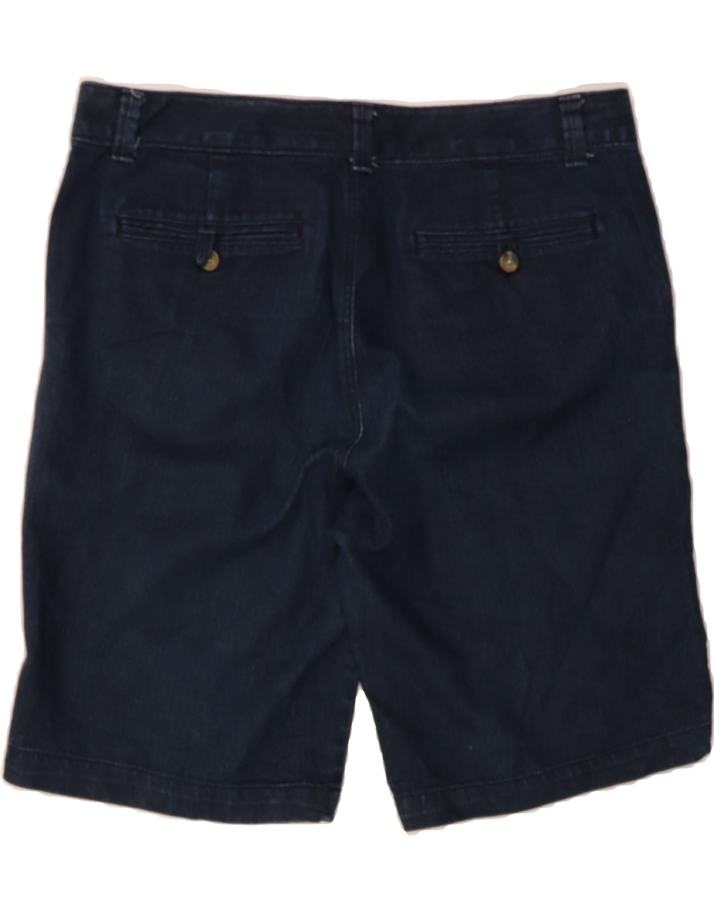 DOCKERS Womens Chino Shorts US 12 Large W35  Navy Blue Cotton Vintage Dockers and Second-Hand Dockers from Messina Hembry