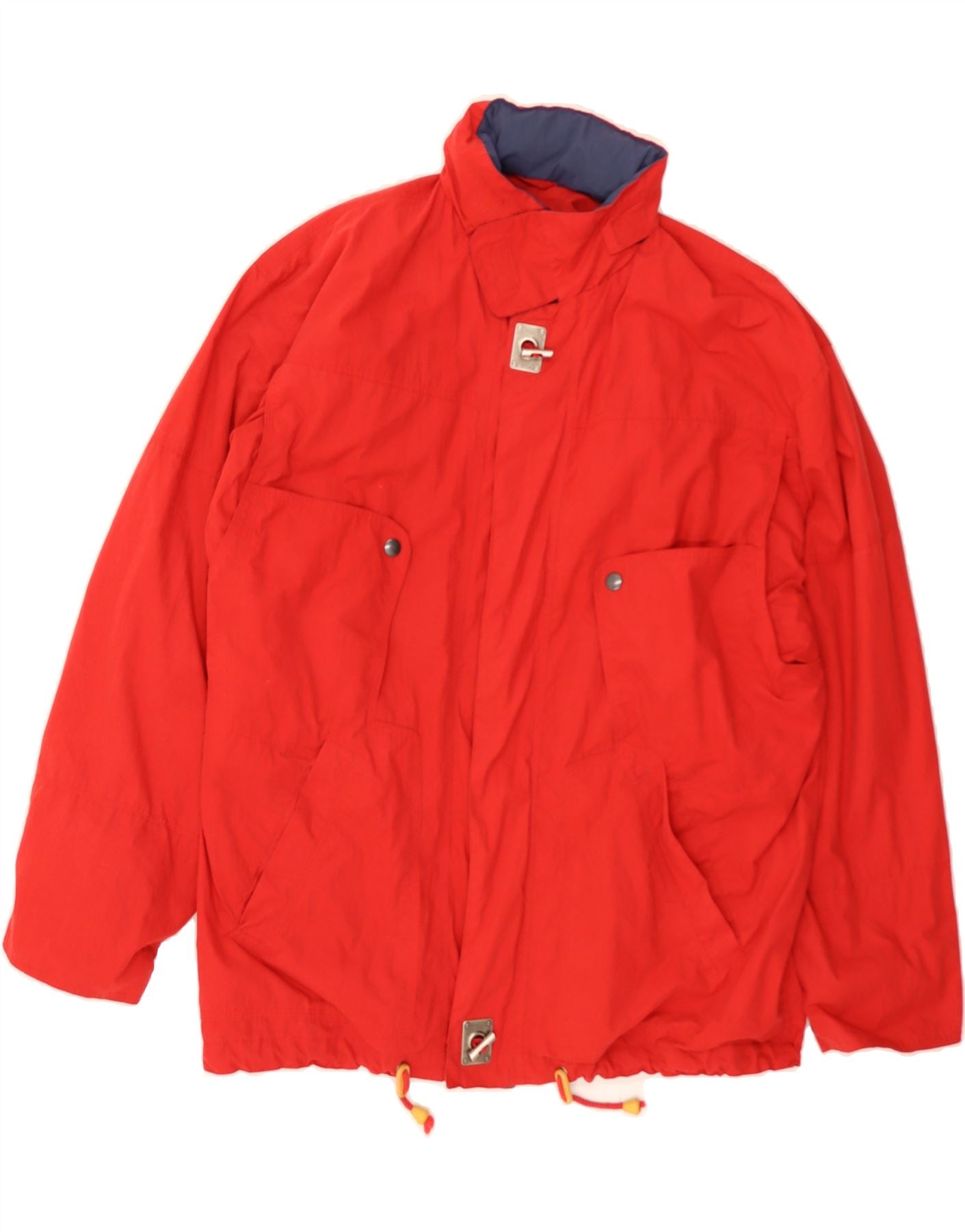 VINTAGE Mens Windbreaker Jacket UK 40 Large Red Vintage Vintage and Second-Hand Vintage from Messina Hembry