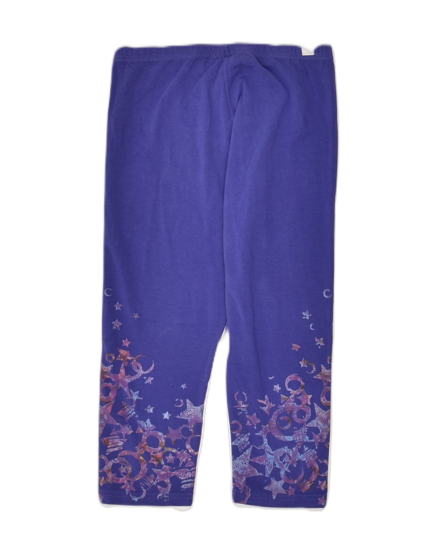 ADIDAS Boys Capri Leggings 11-12 Years Purple Cotton | Vintage Adidas | Thrift | Second-Hand Adidas | Used Clothing | Messina Hembry