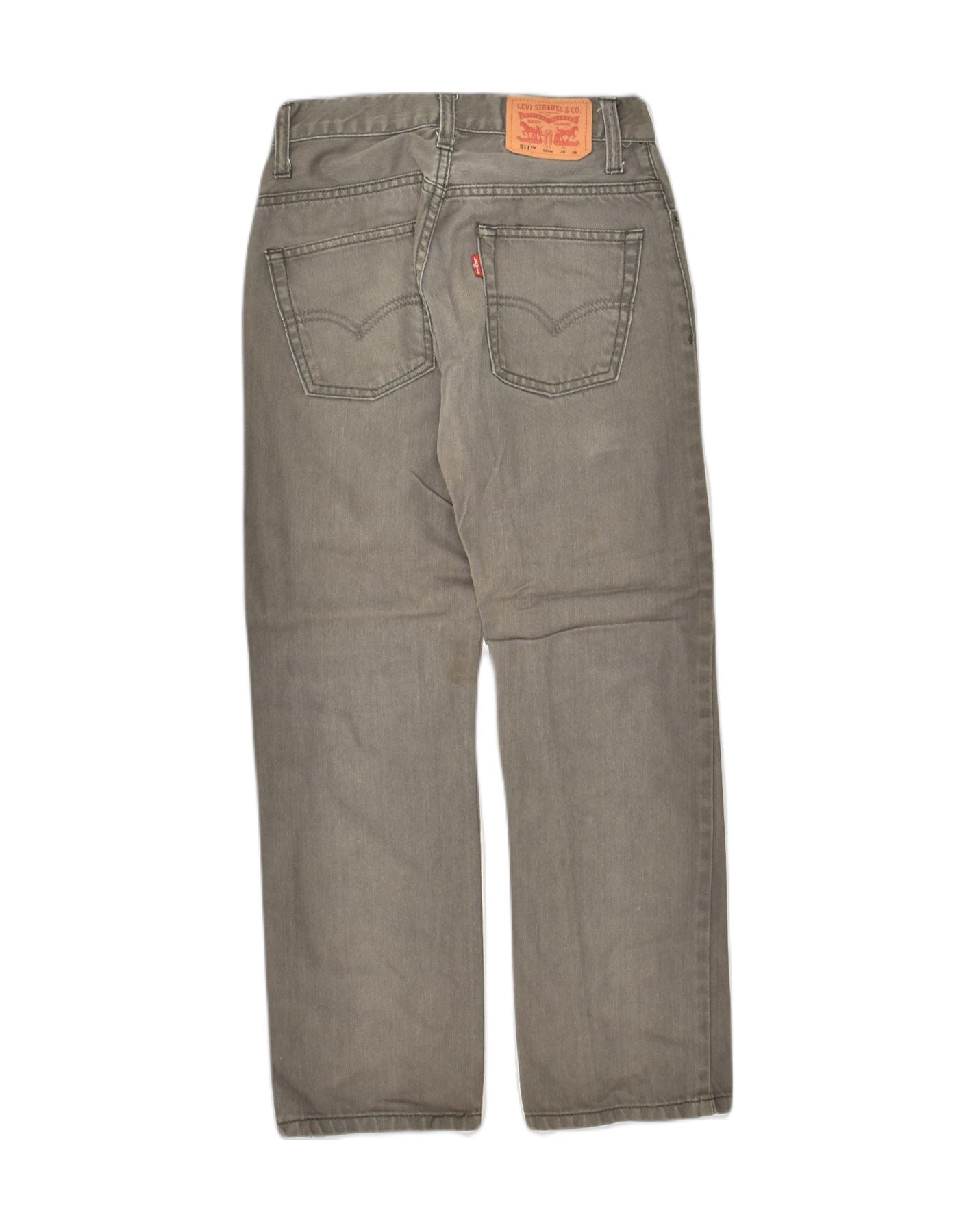 LEVI'S Boys 511 Slim Jeans 11-12 Years W26 L26 Grey Cotton | Vintage Levi's | Thrift | Second-Hand Levi's | Used Clothing | Messina Hembry