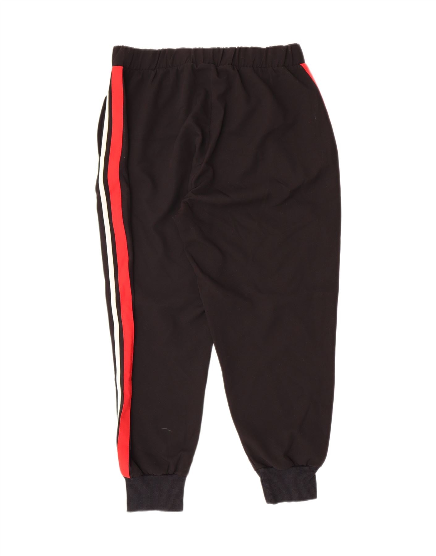 ZARA Womens Tracksuit Trousers Joggers UK 14 Large  Black Colourblock Vintage Zara and Second-Hand Zara from Messina Hembry