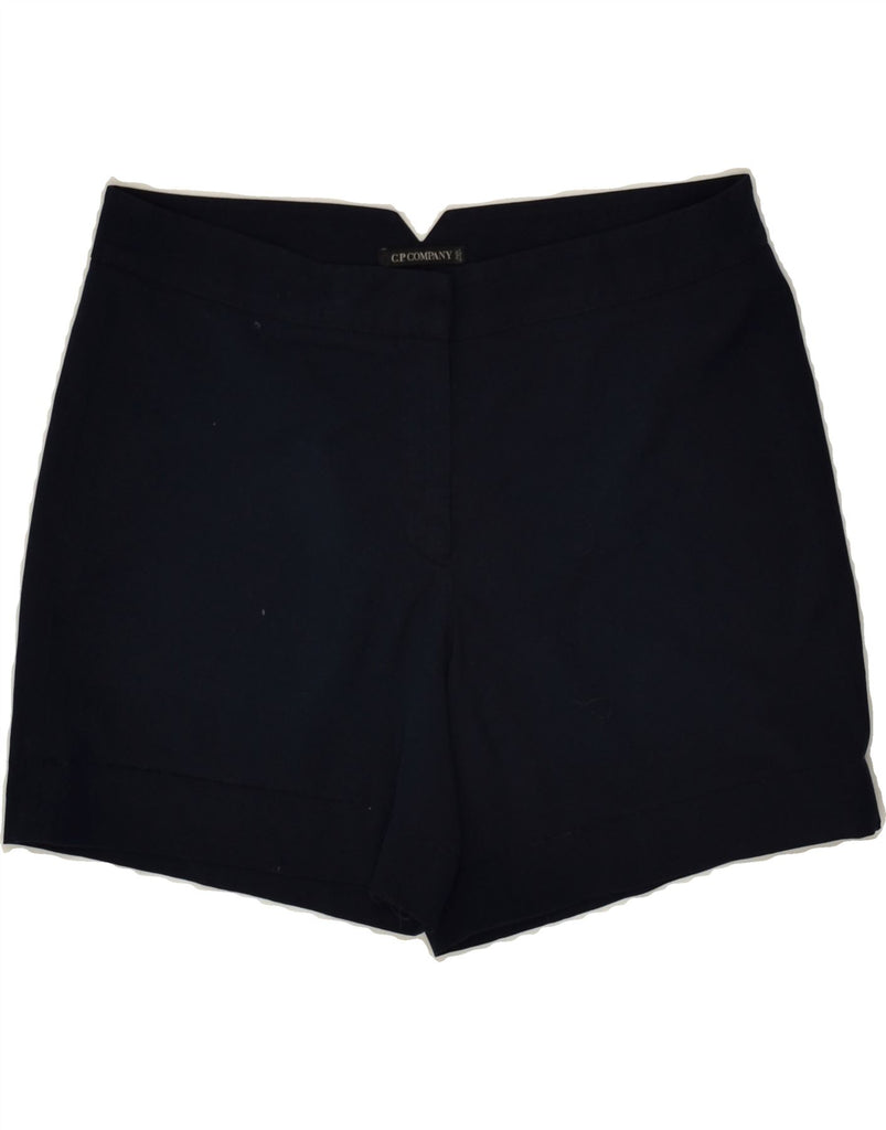 CP COMPANY Womens Casual Shorts W30 Medium Navy Blue | Vintage CP Company | Thrift | Second-Hand CP Company | Used Clothing | Messina Hembry 