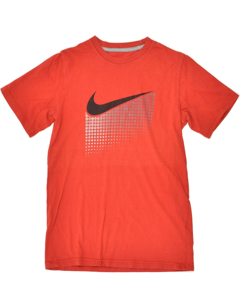 NIKE Boys Graphic T-Shirt Top 12-13 Years Large Red Cotton | Vintage Nike | Thrift | Second-Hand Nike | Used Clothing | Messina Hembry 