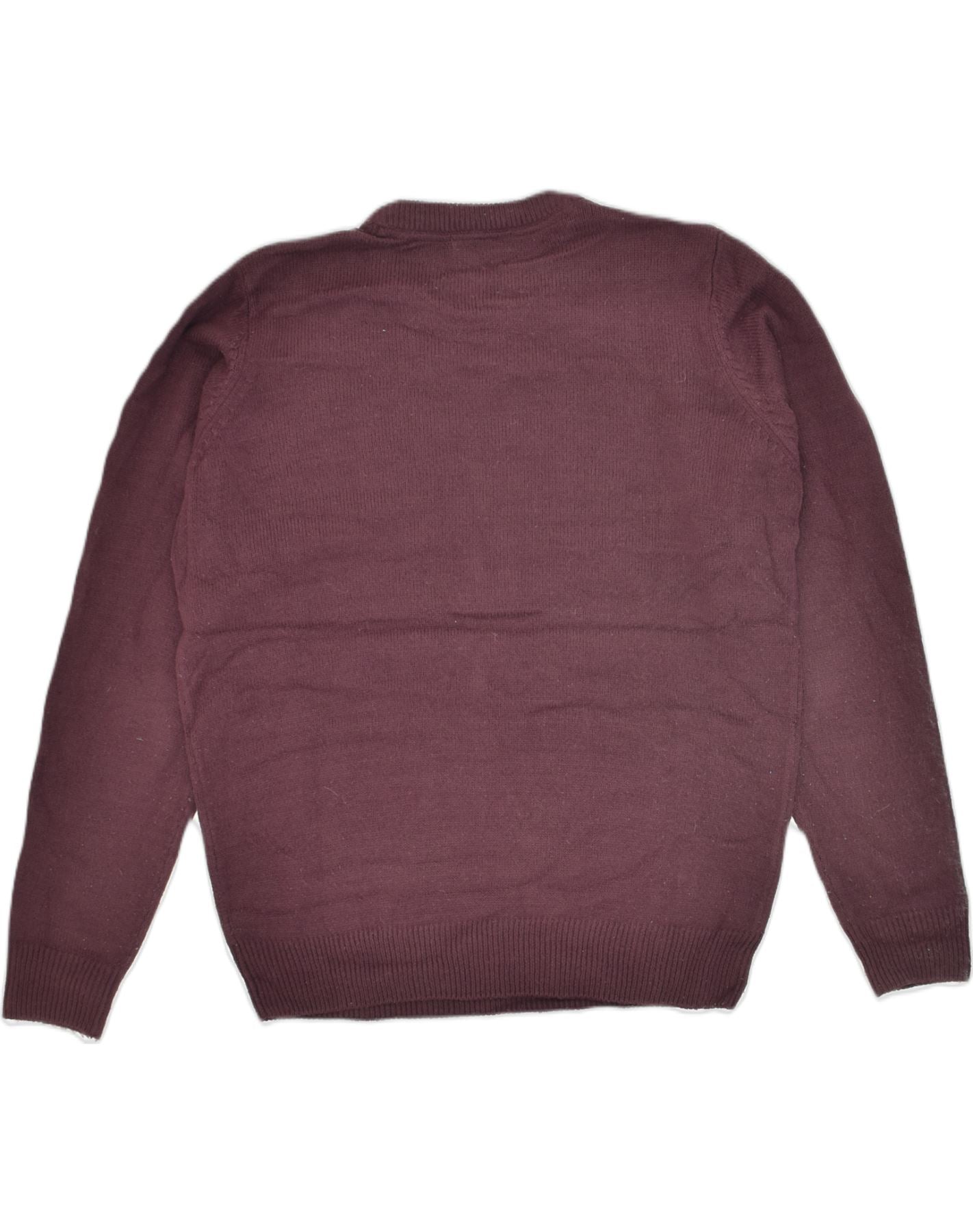 JAMES PRINGLE Mens Sweatshirt Jumper Medium Burgundy Acrylic | Vintage James Pringle | Thrift | Second-Hand James Pringle | Used Clothing | Messina Hembry