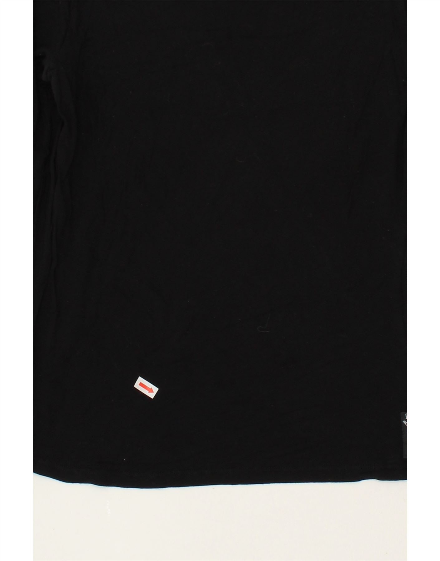 EMPORIO ARMANI Womens Top Long Sleeve UK 6 XS Black Vintage Emporio Armani and Second-Hand Emporio Armani from Messina Hembry