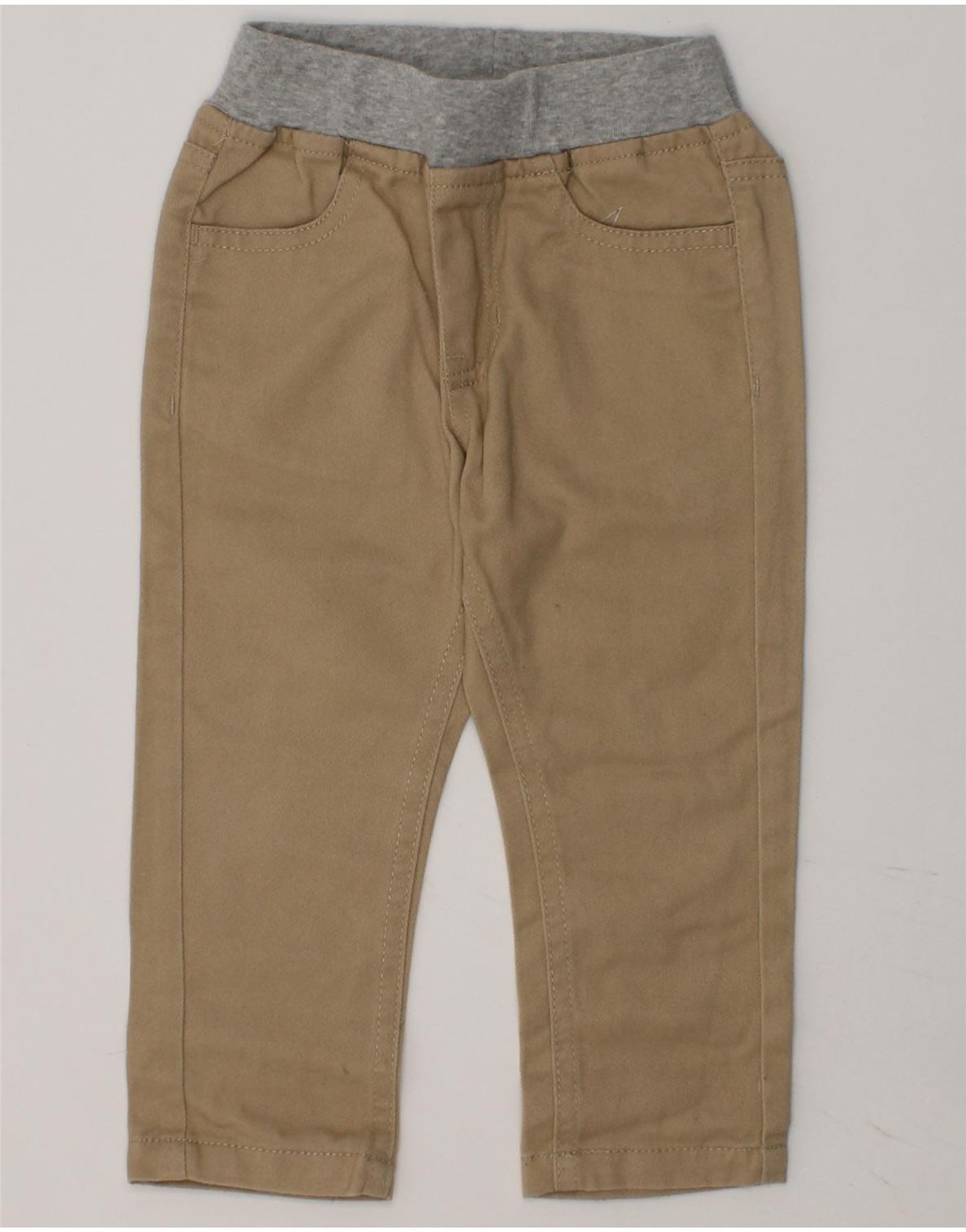 NAUTICA Baby Boys Capri Trousers 9-12 Months Beige | Vintage Nautica | Thrift | Second-Hand Nautica | Used Clothing | Messina Hembry