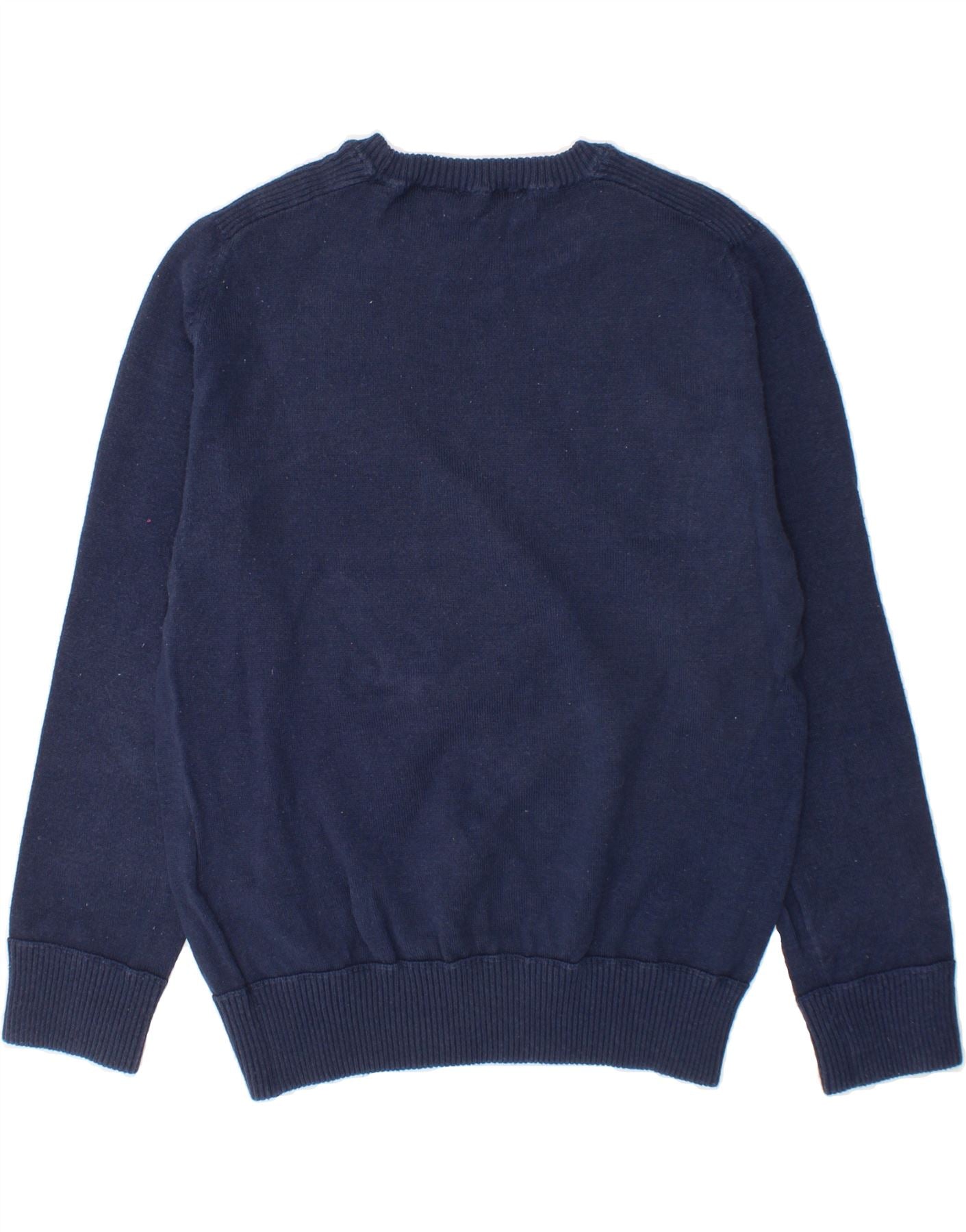 GUESS Boys Crew Neck Jumper Sweater 5-6 Years Navy Blue Cotton Vintage Guess and Second-Hand Guess from Messina Hembry