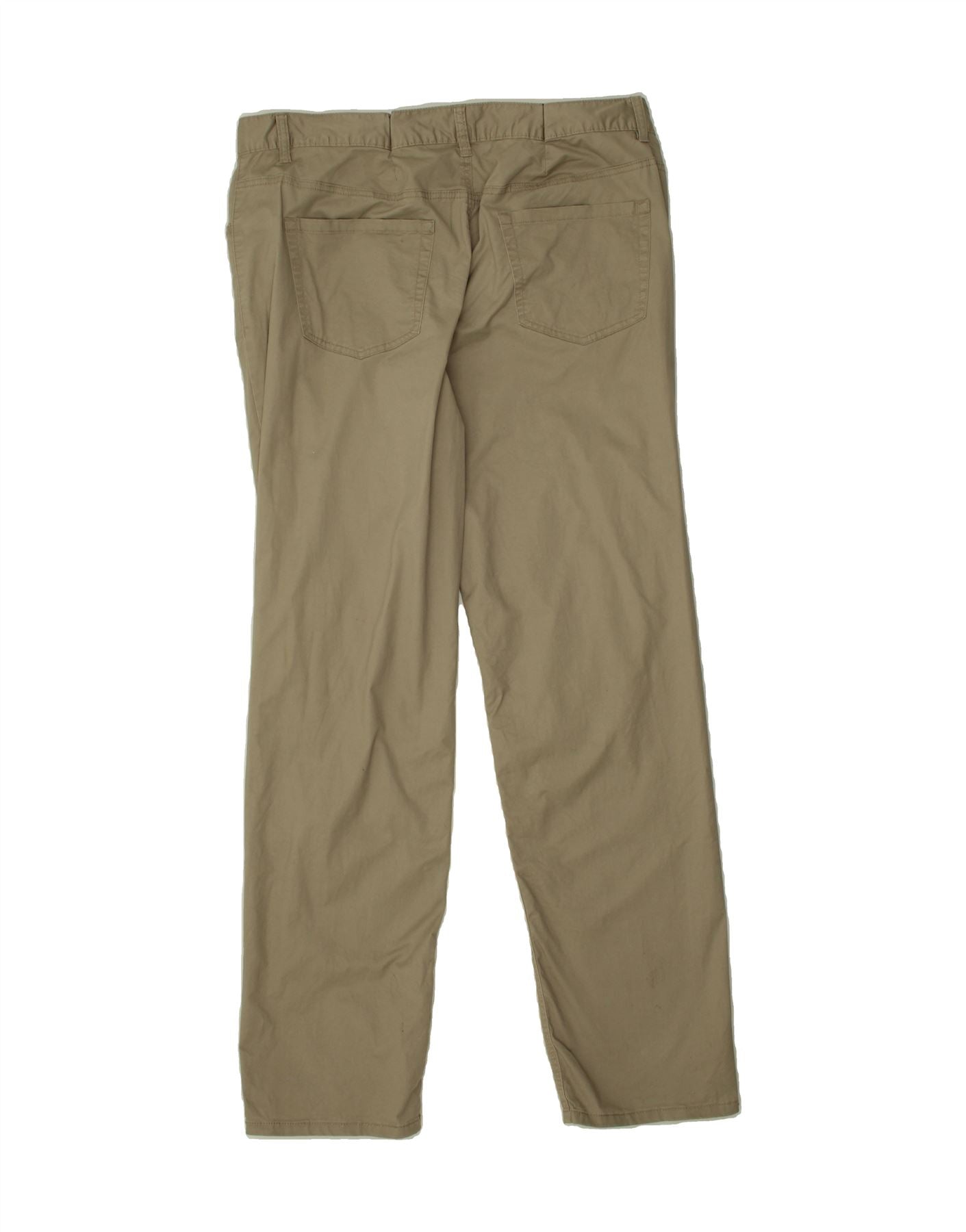 MICHAEL KORS Womens Classic Fit Casual Trousers EU 40 Medium W36 L32 Khaki Vintage Michael Kors and Second-Hand Michael Kors from Messina Hembry