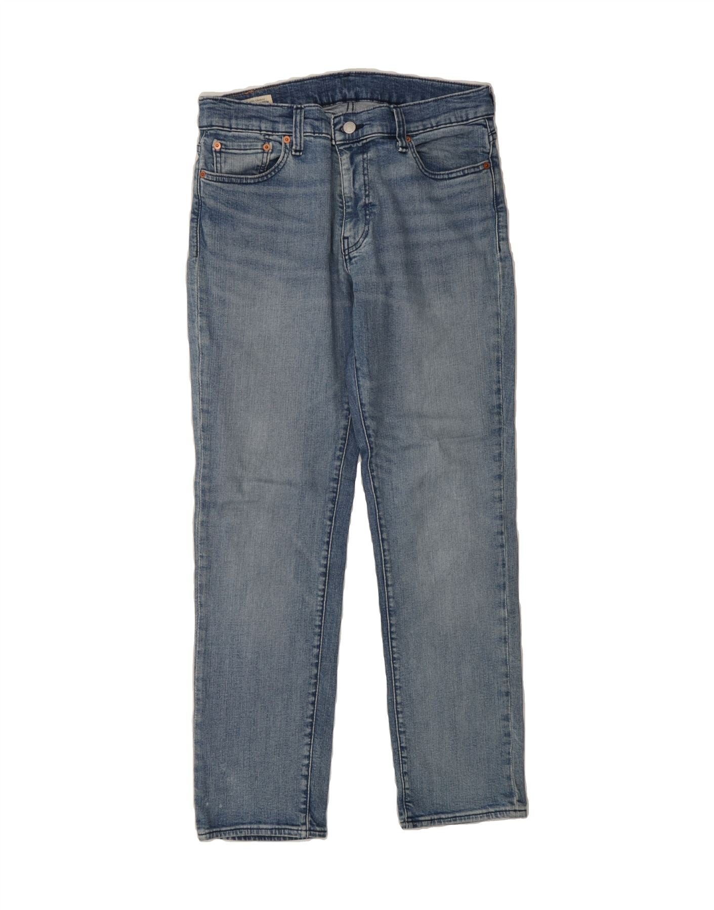 LEVI'S Mens Straight Jeans W32 L32 Blue Cotton Vintage Levi's and Second-Hand Levi's from Messina Hembry