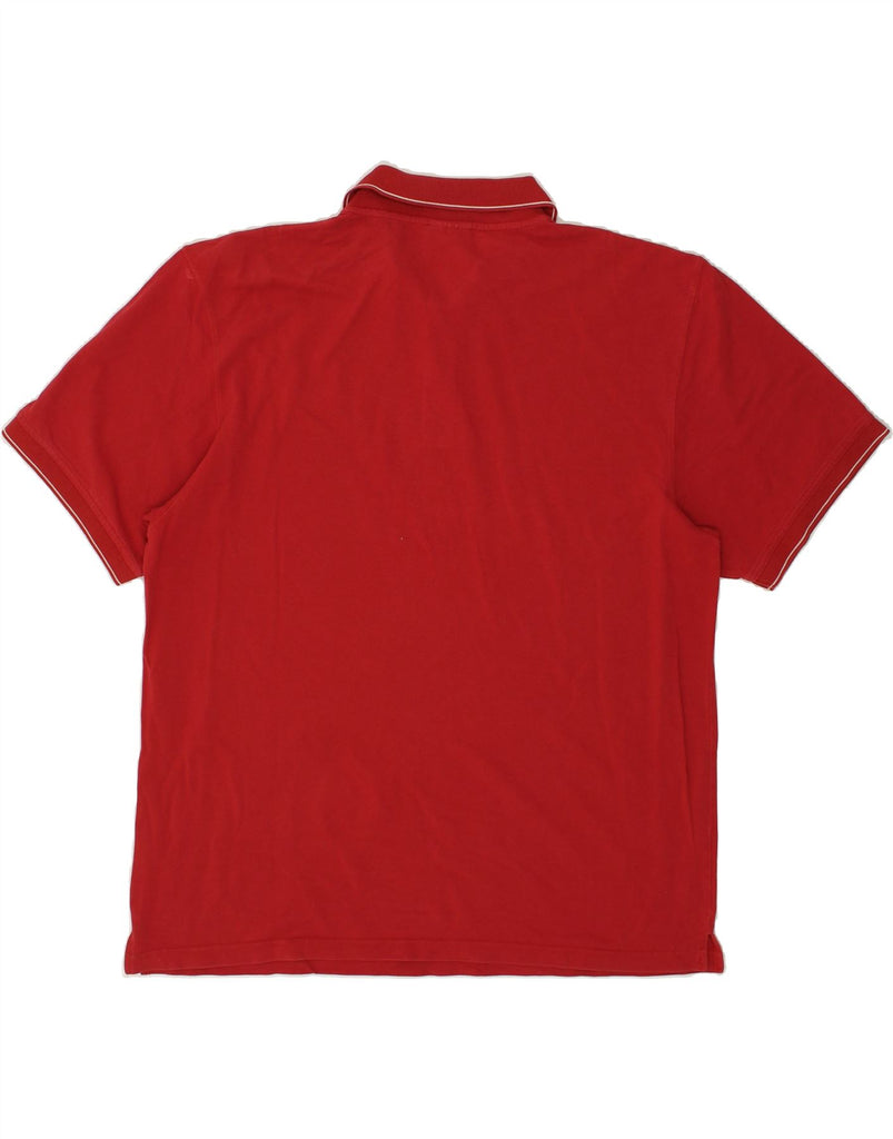 REEBOK Mens Polo Shirt 2XL Red Cotton | Vintage Reebok | Thrift | Second-Hand Reebok | Used Clothing | Messina Hembry 