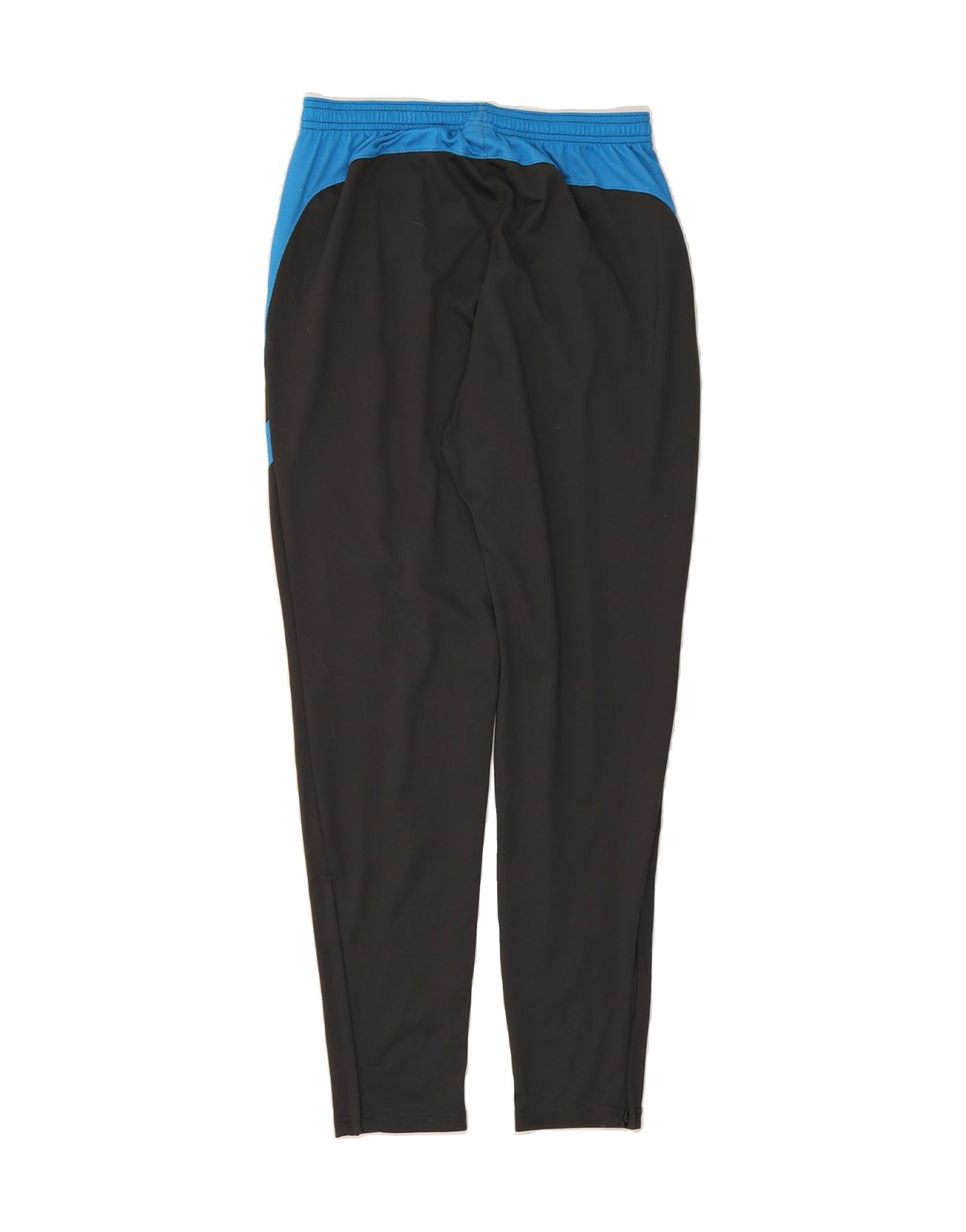 NIKE Mens Dri Fit Tracksuit Trousers Medium Black Colourblock Polyester Vintage Nike and Second-Hand Nike from Messina Hembry