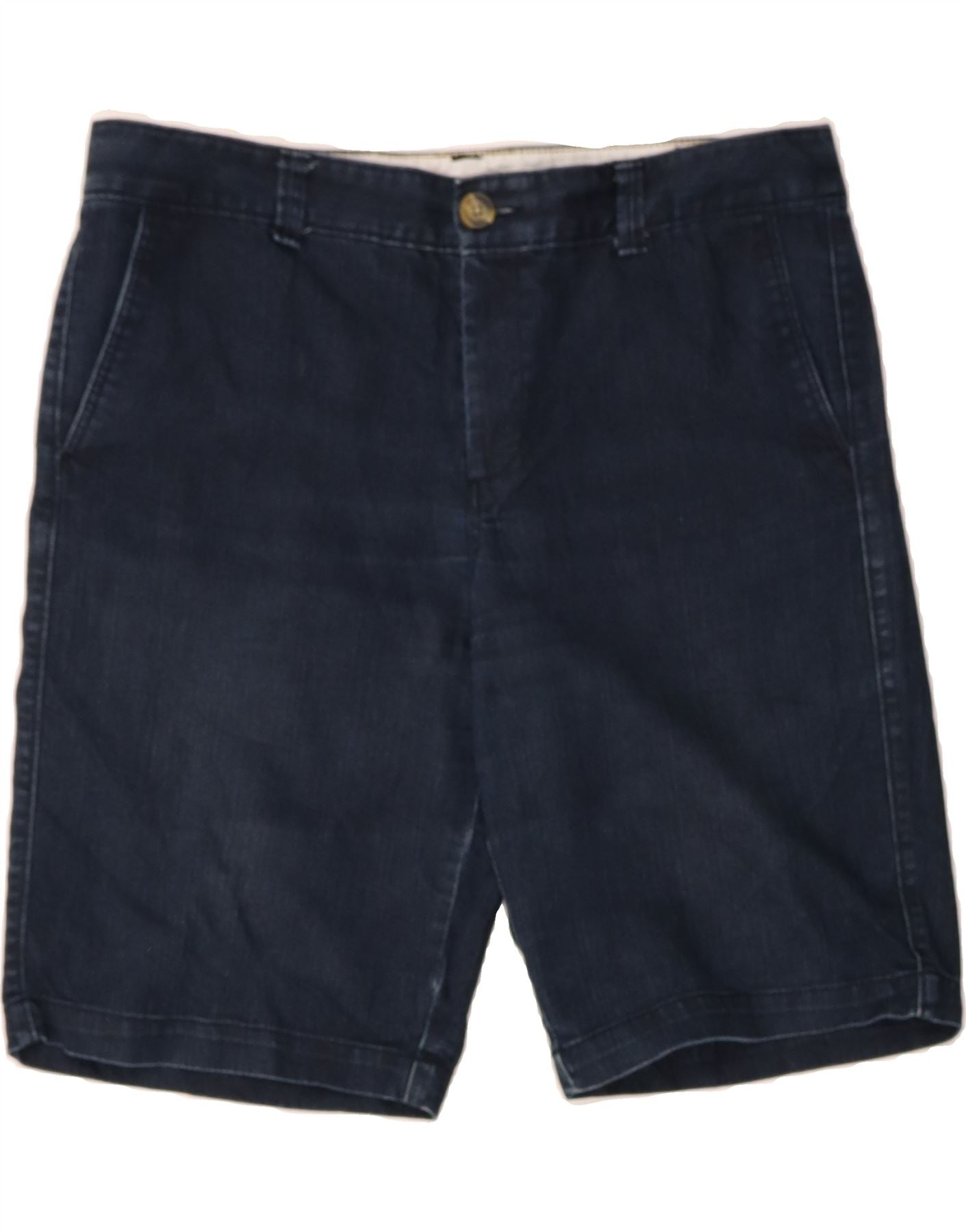DOCKERS Womens Chino Shorts US 12 Large W35  Navy Blue Cotton Vintage Dockers and Second-Hand Dockers from Messina Hembry