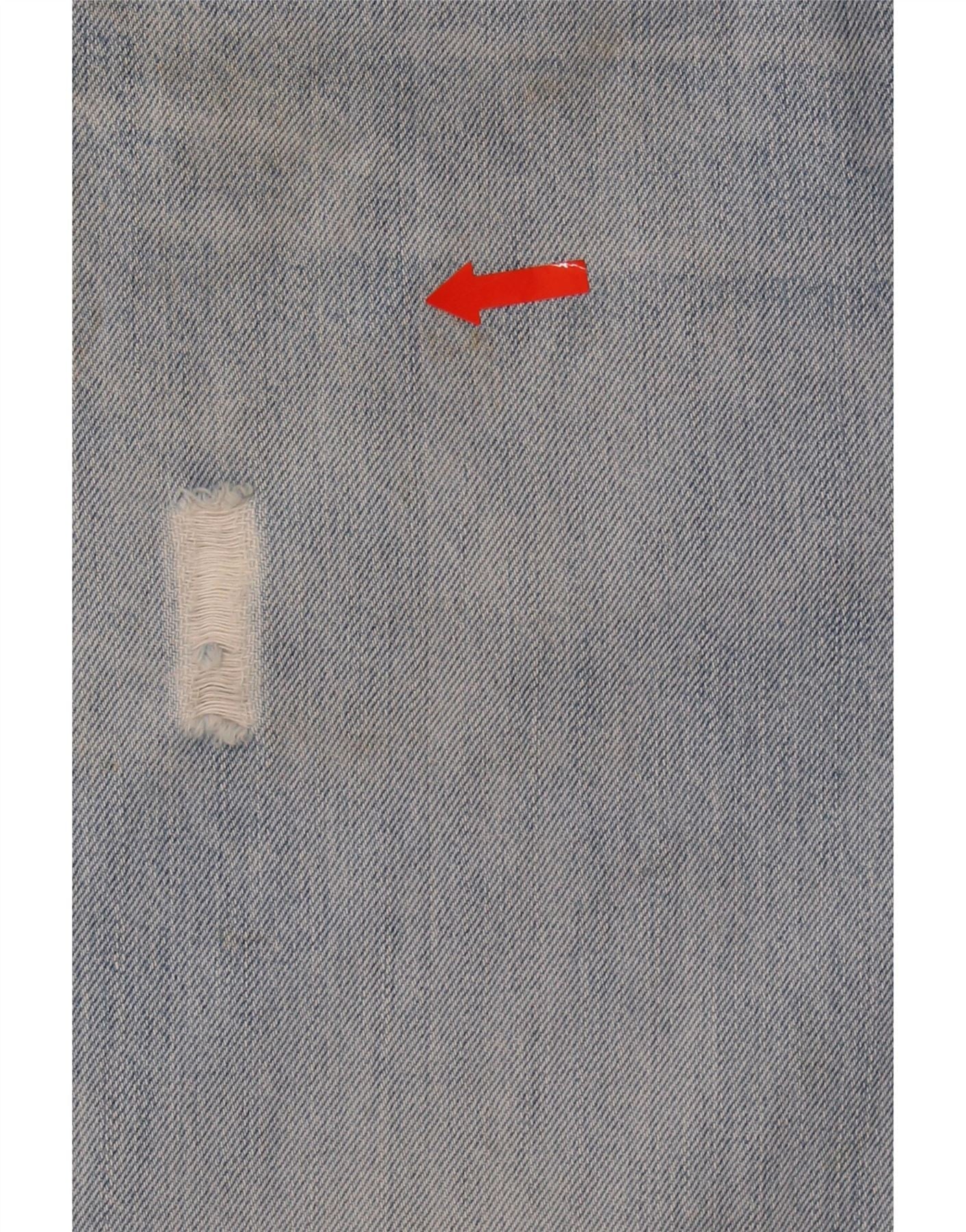 LEVI'S Mens 506 Standard Fit Straight Jeans W36 L34 Blue Cotton Vintage Levi's and Second-Hand Levi's from Messina Hembry