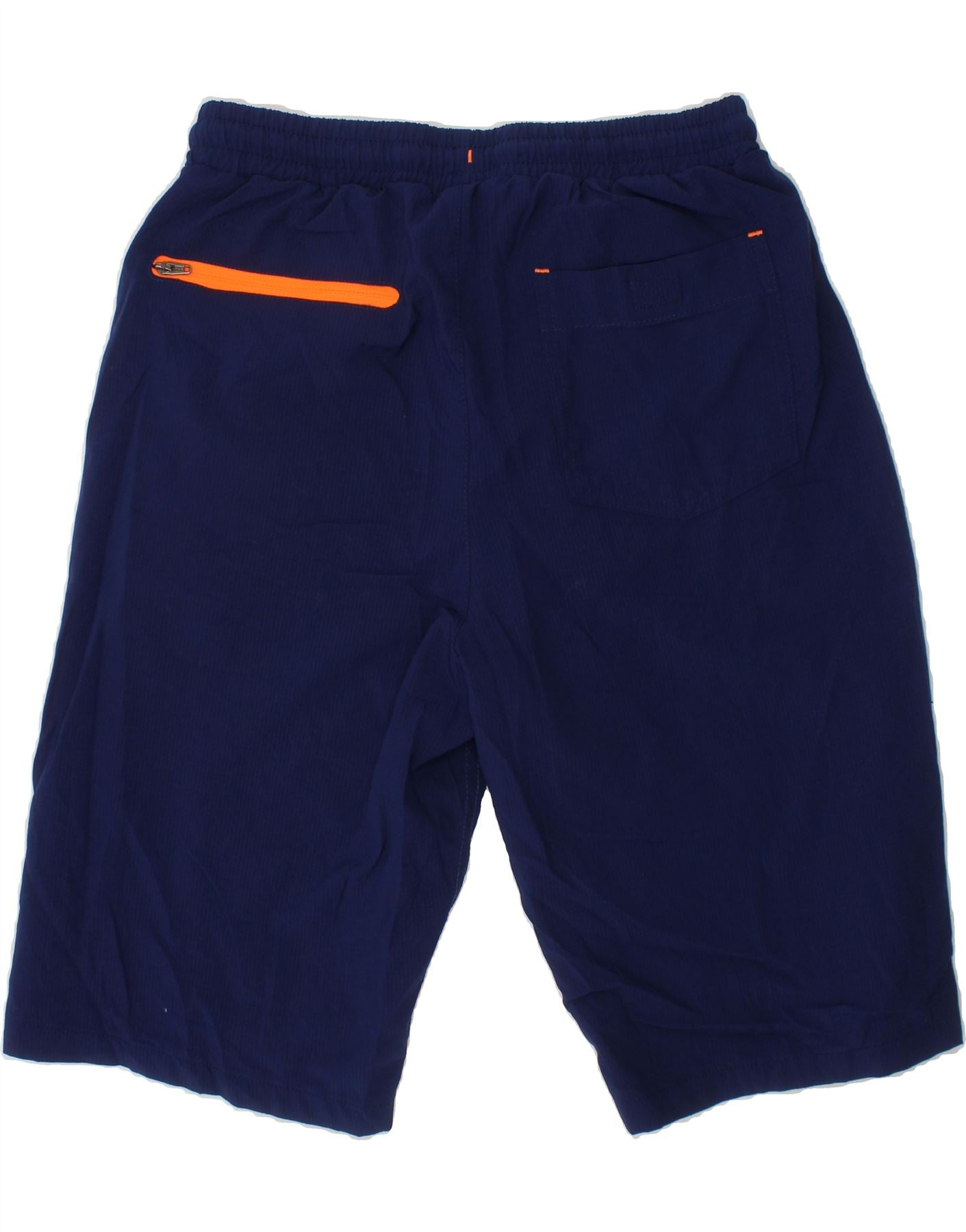 EDDIE BAUER Boys Sport Shorts 15-16 Years XL Navy Blue Polyester Vintage Eddie Bauer and Second-Hand Eddie Bauer from Messina Hembry