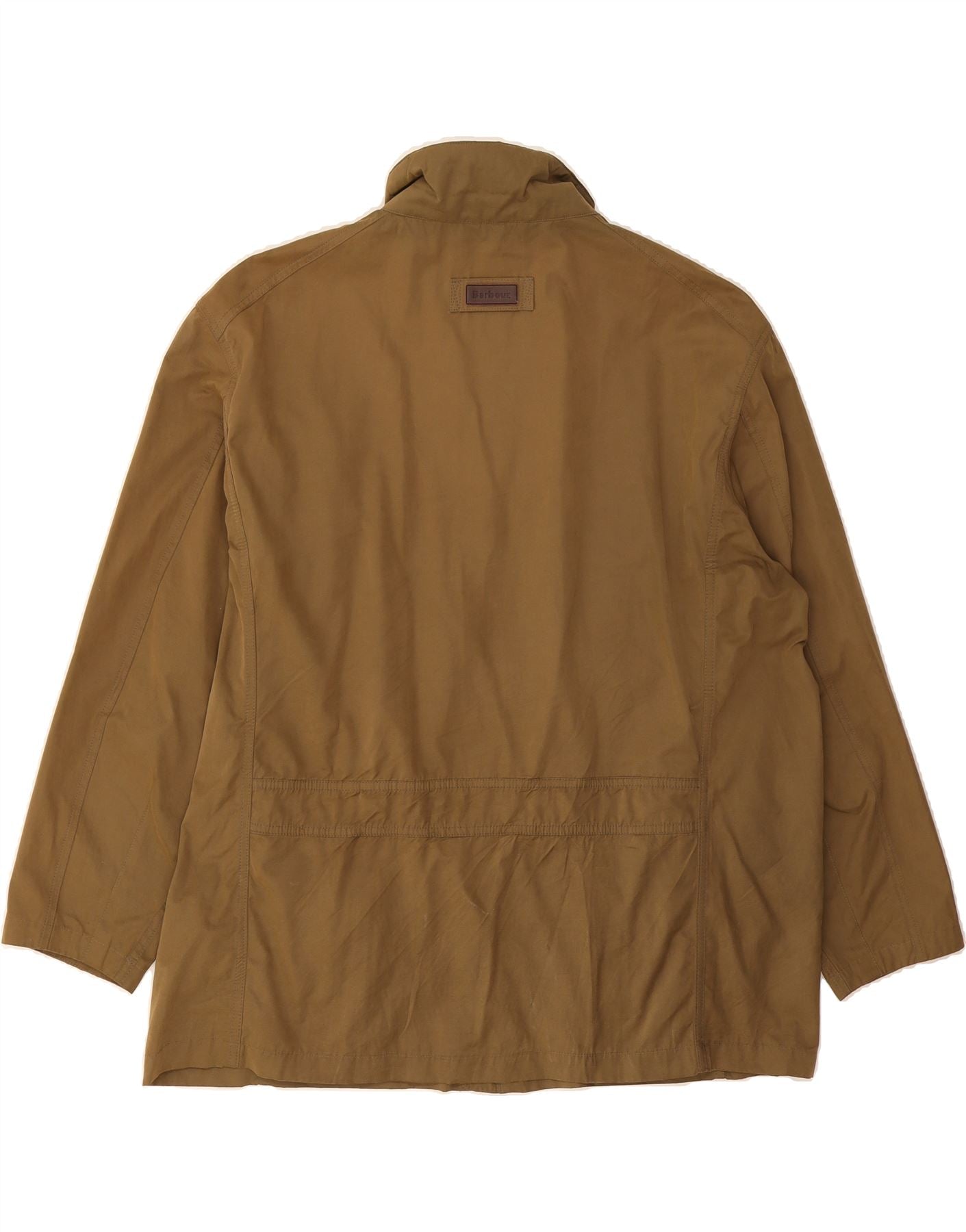 BARBOUR Mens Utility Jacket UK 44 2XL Khaki Polyester Vintage Barbour and Second-Hand Barbour from Messina Hembry