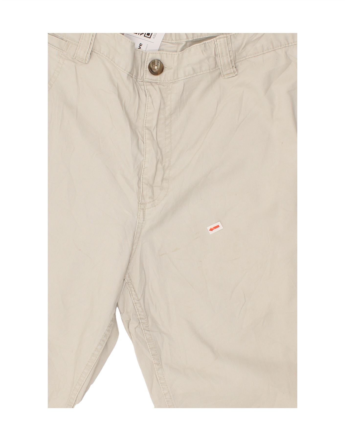 WRANGLER Mens Chino Shorts W36 Large Beige Cotton Vintage Wrangler and Second-Hand Wrangler from Messina Hembry