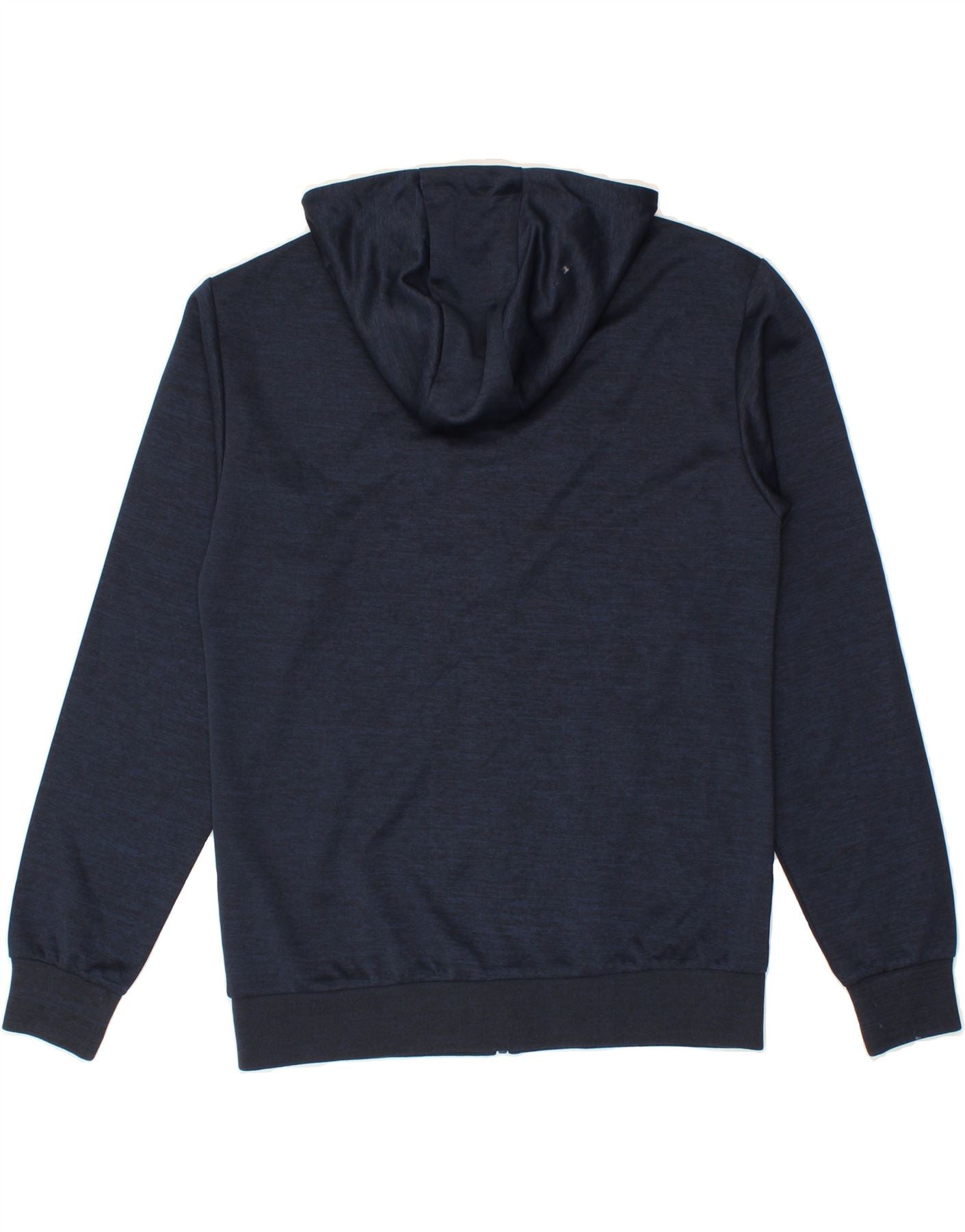 ELLESSE Mens Zip Hoodie Sweater Medium Navy Blue Polyester Vintage Ellesse and Second-Hand Ellesse from Messina Hembry