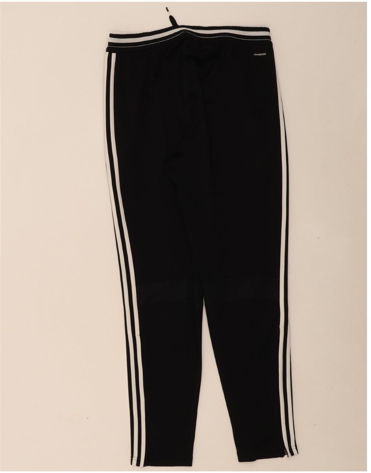 ADIDAS Womens Climacool Tracksuit Trousers Medium Black Vintage Adidas and Second-Hand Adidas from Messina Hembry