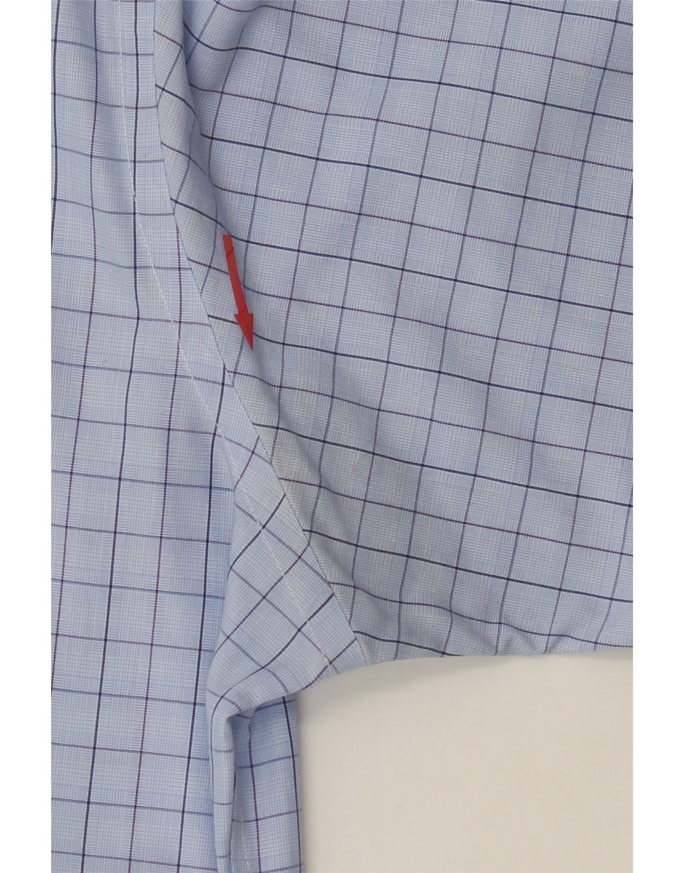 BROOKS BROTHERS Mens Regent Shirt Size 16 1/2 Large Blue Check Cotton Vintage Brooks Brothers and Second-Hand Brooks Brothers from Messina Hembry