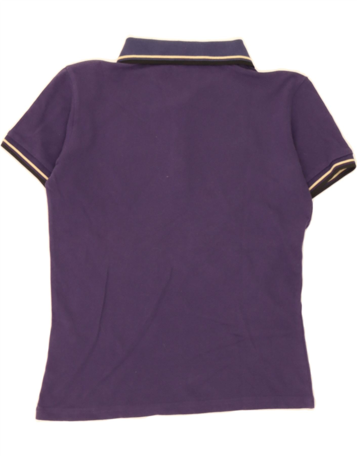 FRED PERRY Girls Polo Shirt 13-14 Years Large Navy Blue Cotton Vintage Fred Perry and Second-Hand Fred Perry from Messina Hembry