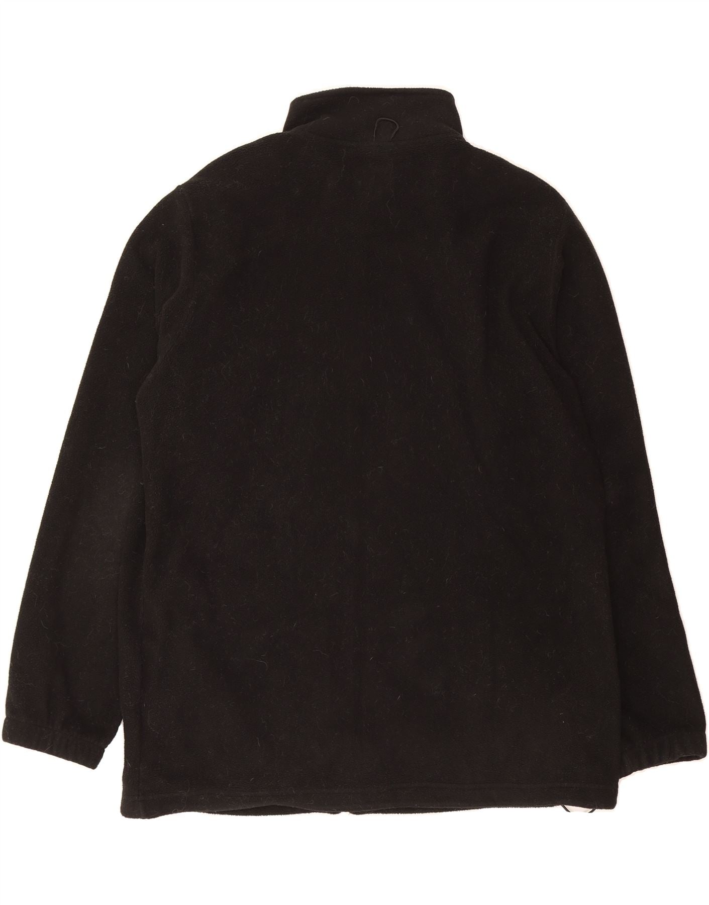 MOUNTAIN WAREHOUSE Mens Fleece Jacket UK 40 Large Black Polyester Vintage Mountain Warehouse and Second-Hand Mountain Warehouse from Messina Hembry