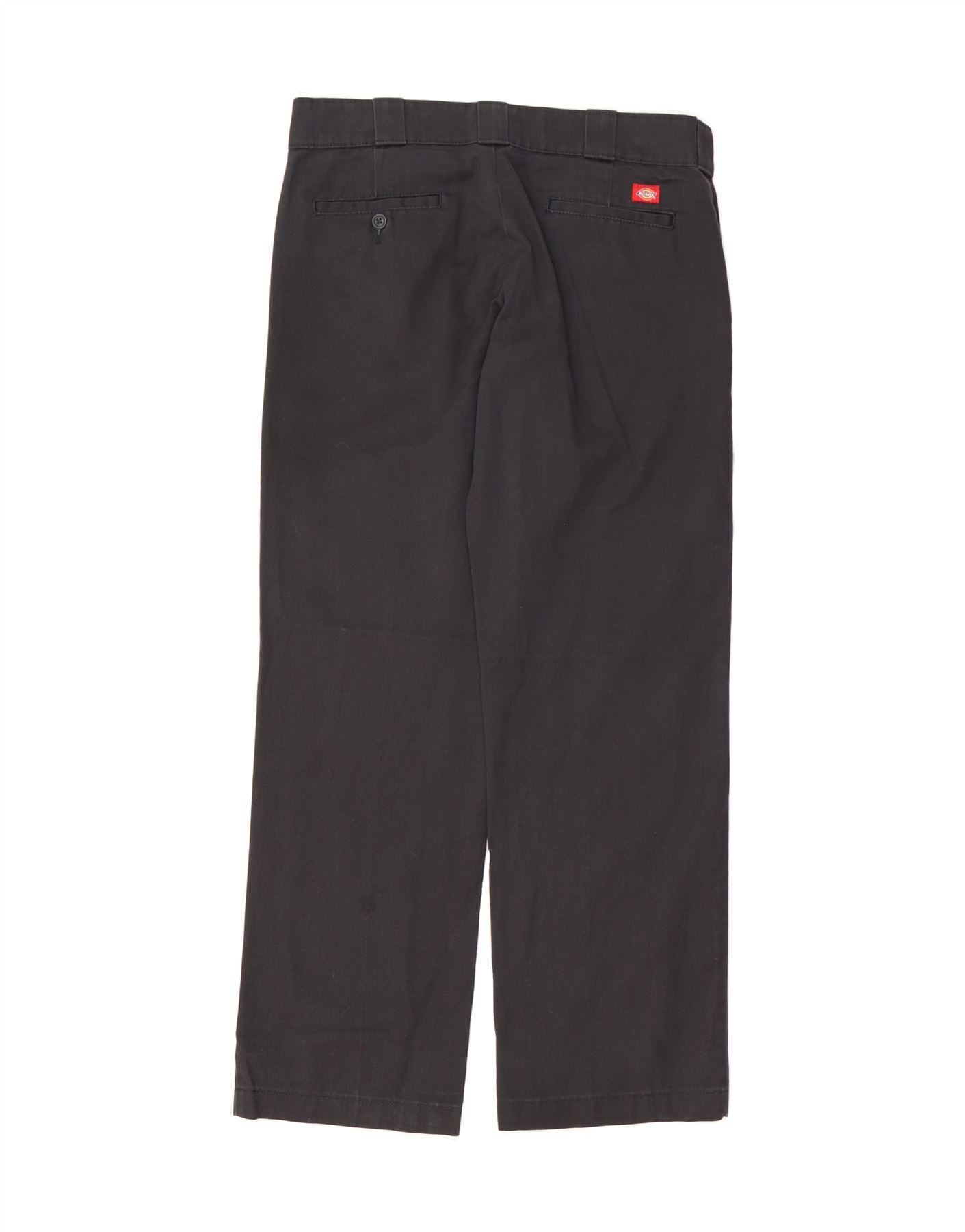 DICKIES Womens 774 Straight Chino Trousers US 6 Medium W32 L30 Black Vintage Dickies and Second-Hand Dickies from Messina Hembry