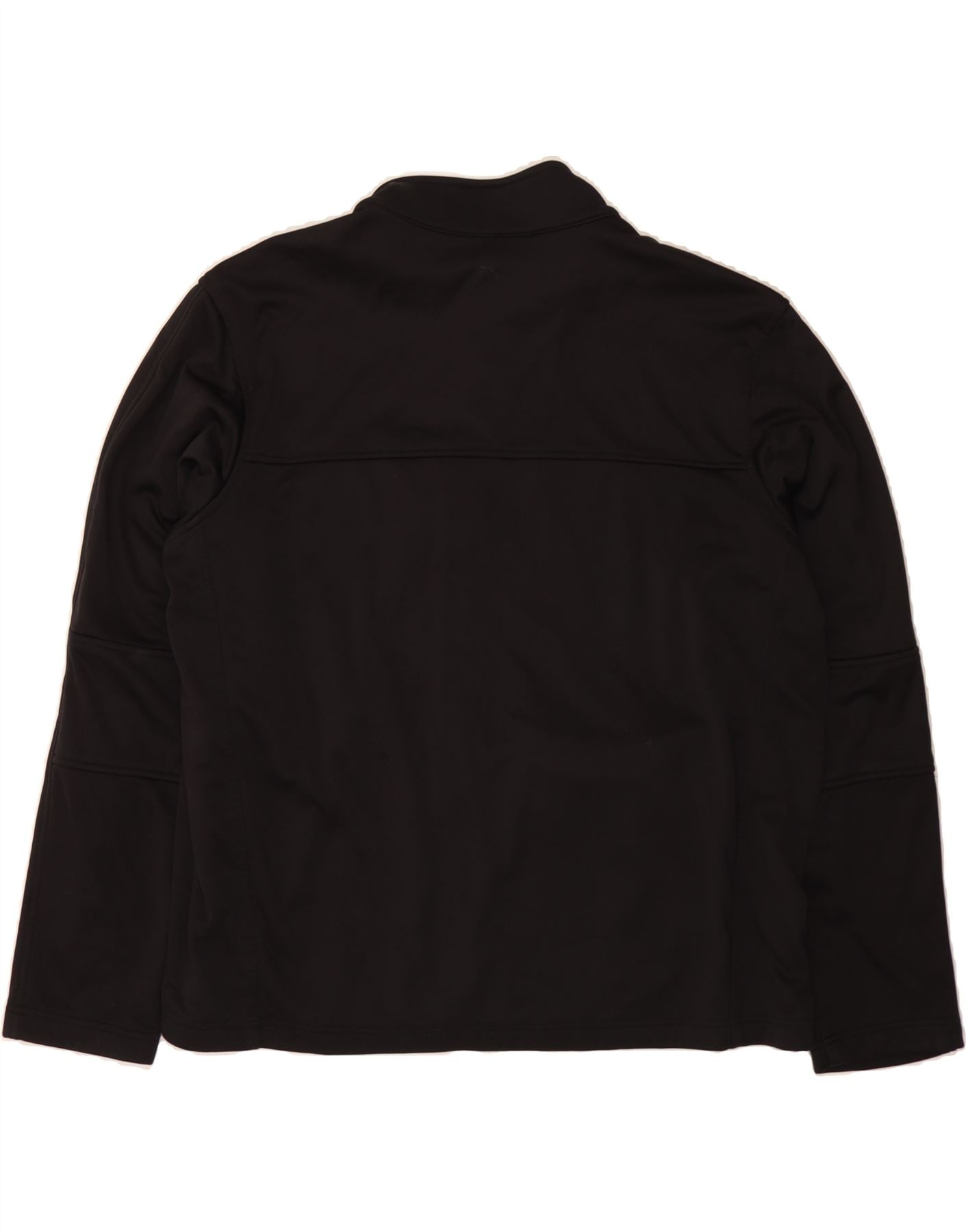 EDDIE BAUER Mens Tracksuit Top Jacket XL Black Polyester Vintage Eddie Bauer and Second-Hand Eddie Bauer from Messina Hembry