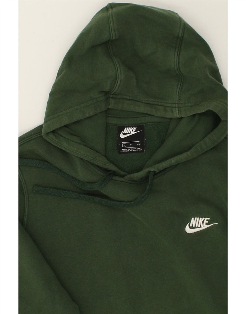 NIKE Mens Hoodie Jumper Small Green Cotton | Vintage Nike | Thrift | Second-Hand Nike | Used Clothing | Messina Hembry 
