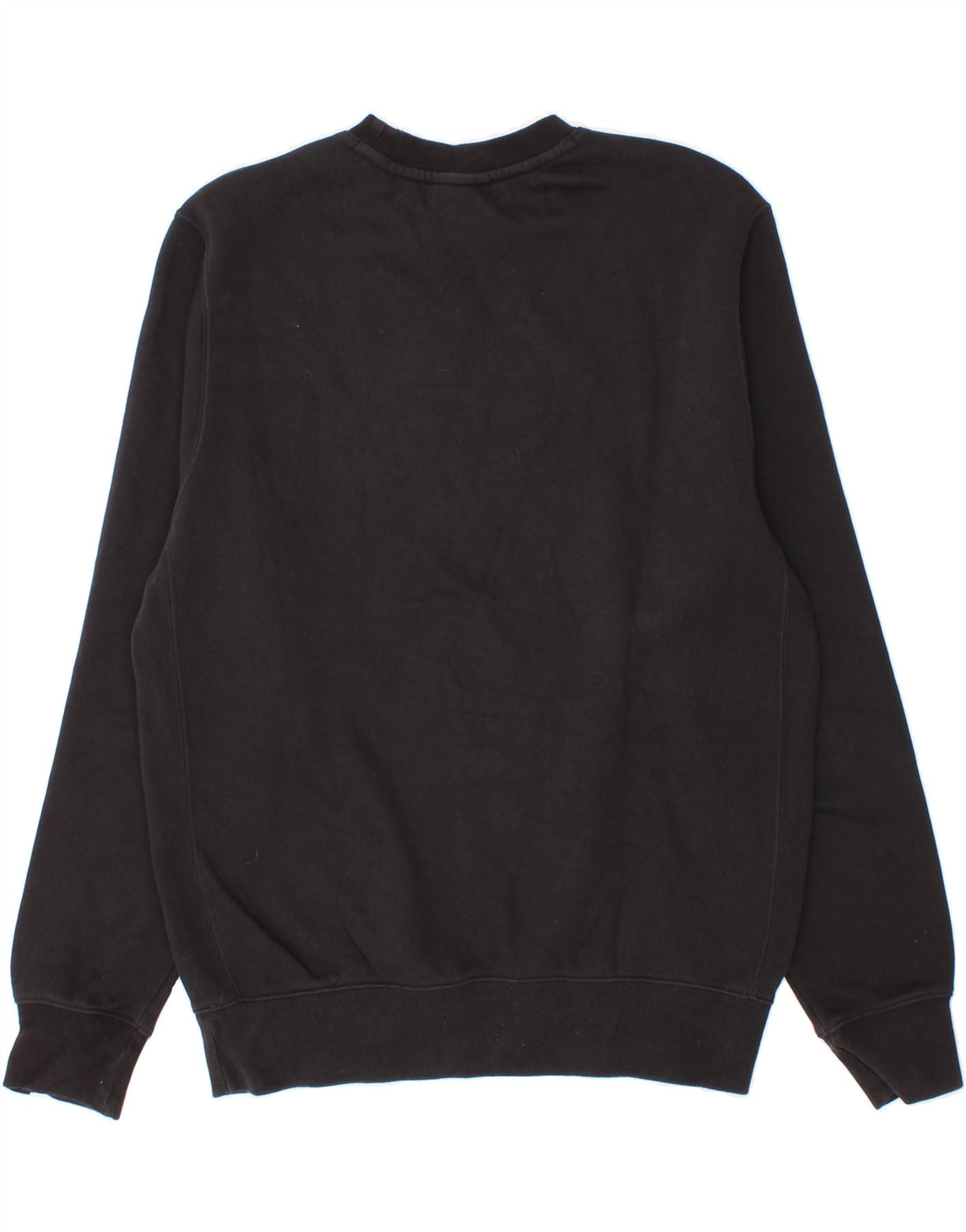 NIKE Mens Graphic Sweatshirt Jumper Medium Black Cotton Vintage Nike and Second-Hand Nike from Messina Hembry